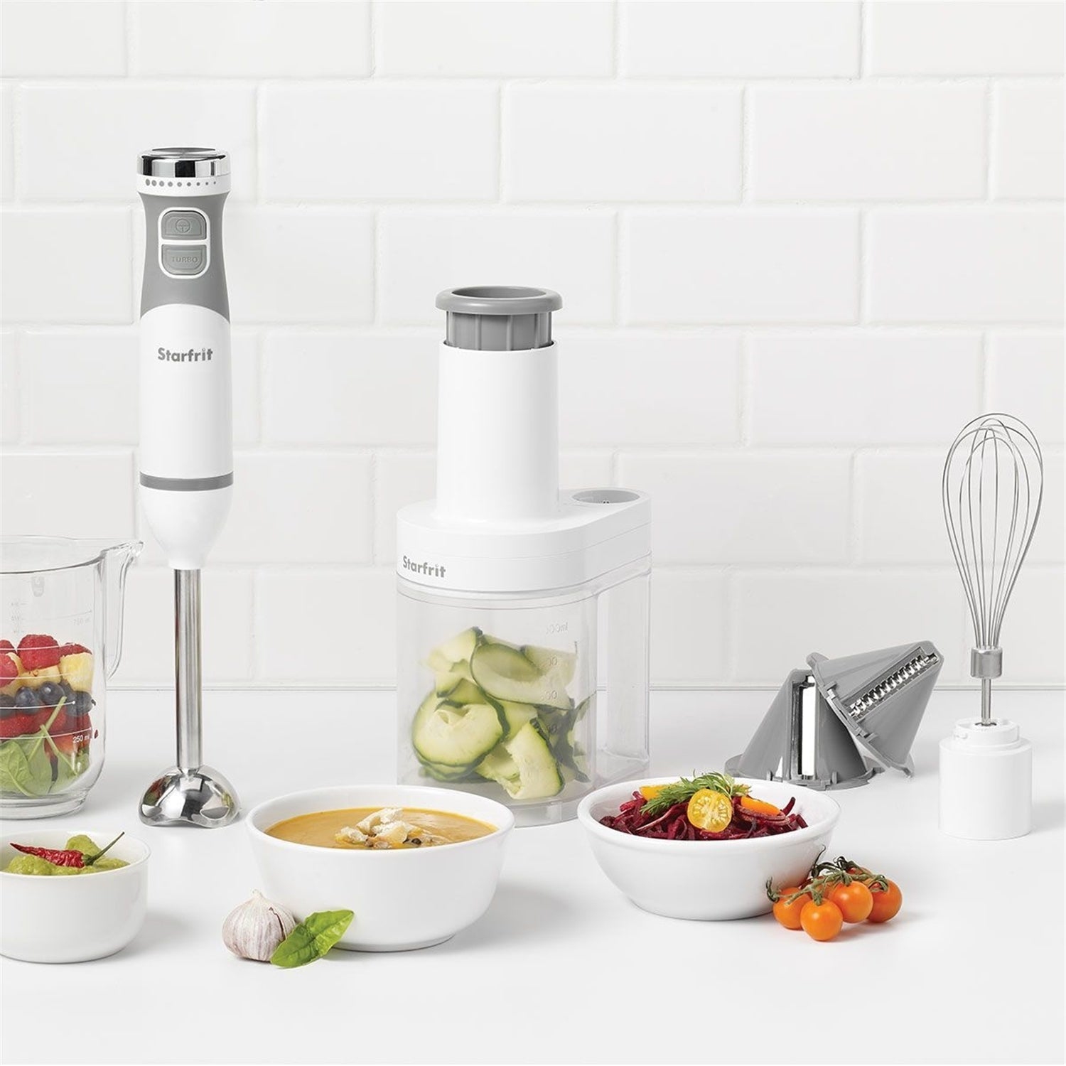 Starfrit 4-in-1 Hand Blender