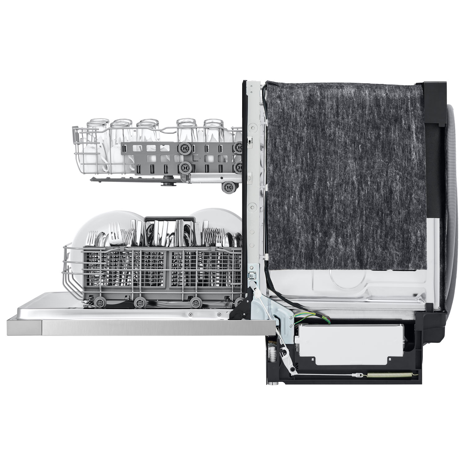 LG 24" 50dB Built-In Dishwasher - Stainless Steel