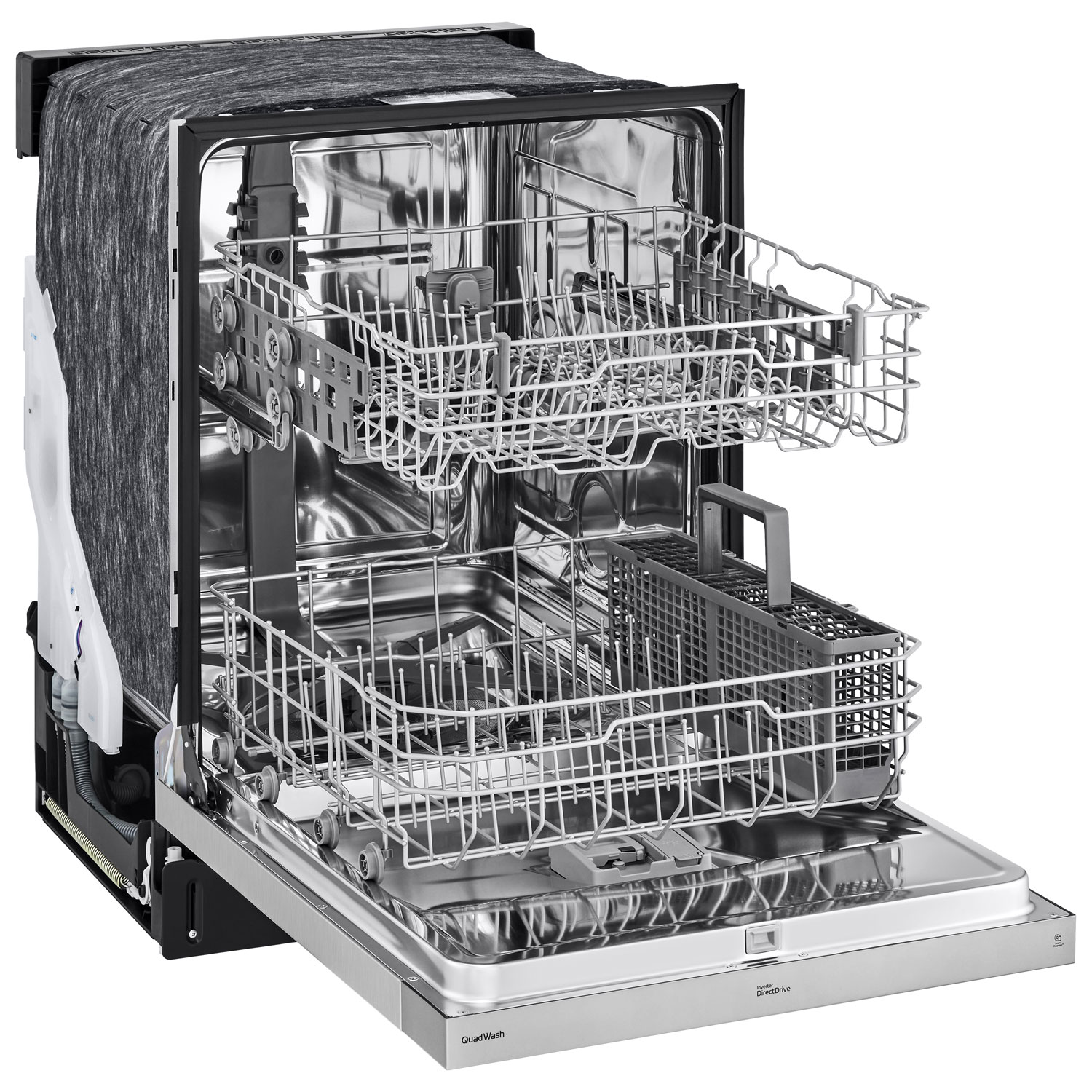 LG 24" 50dB Built-In Dishwasher - Stainless Steel