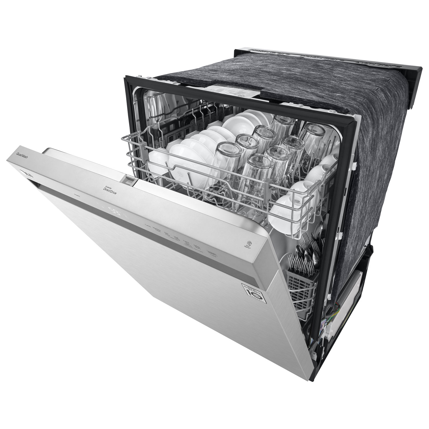 LG 24" 50dB Built-In Dishwasher - Stainless Steel
