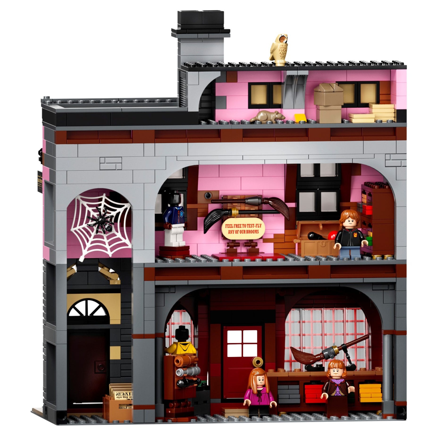 LEGO Harry Potter : Chemin de Traverse - Ensemble de construction de 5544 pièces [LEGO, no 75978, 16 ans et plus]