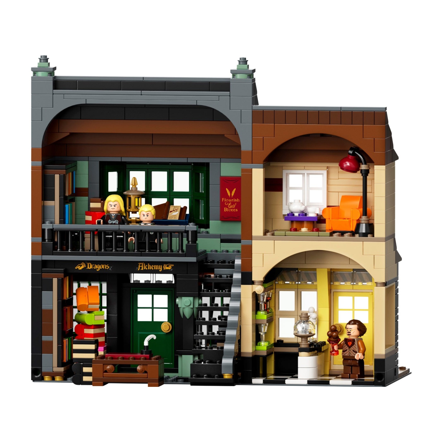LEGO Harry Potter : Chemin de Traverse - Ensemble de construction de 5544 pièces [LEGO, no 75978, 16 ans et plus]