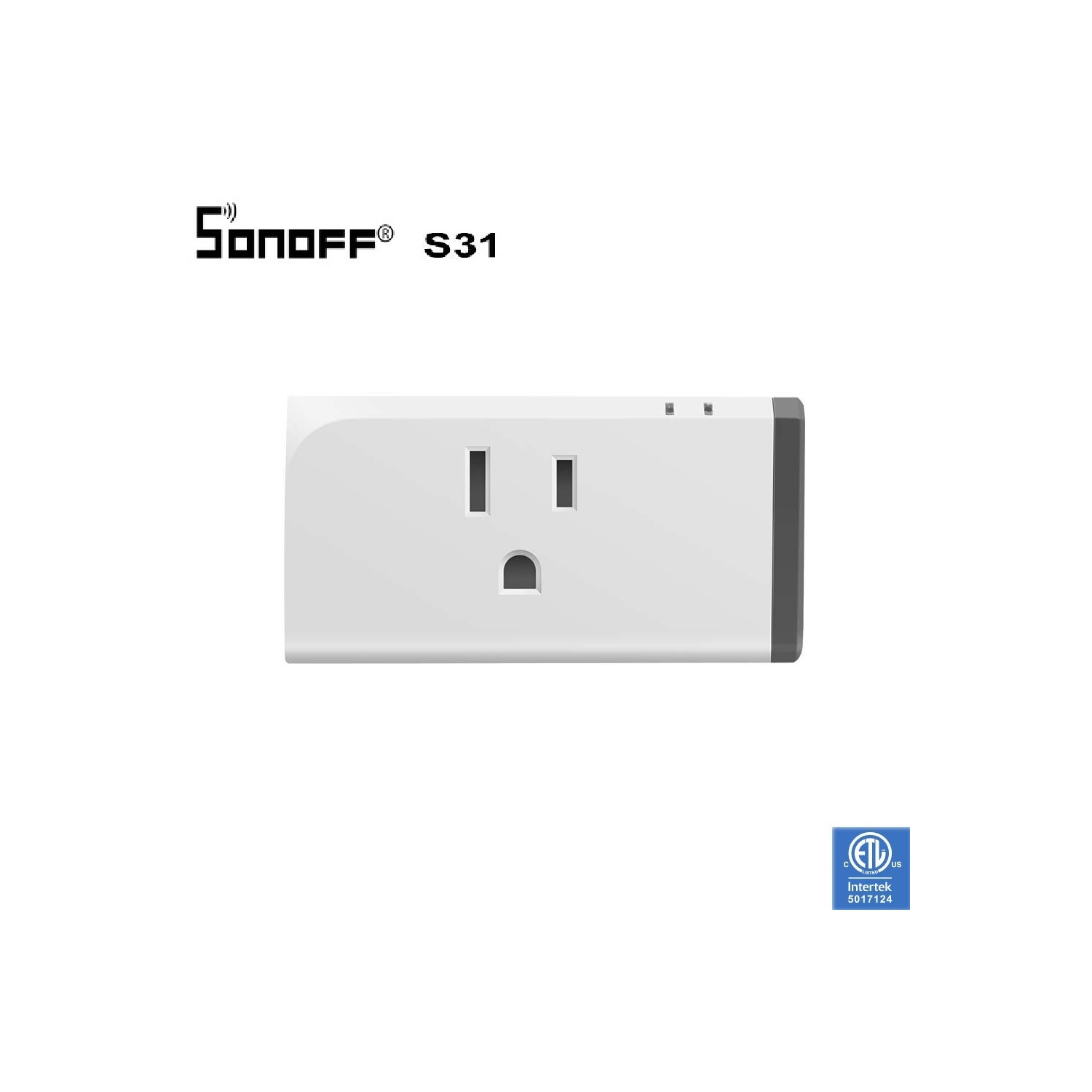 Sonoff S31 Smart WiFi Socket Remote Control Switch Outlet
