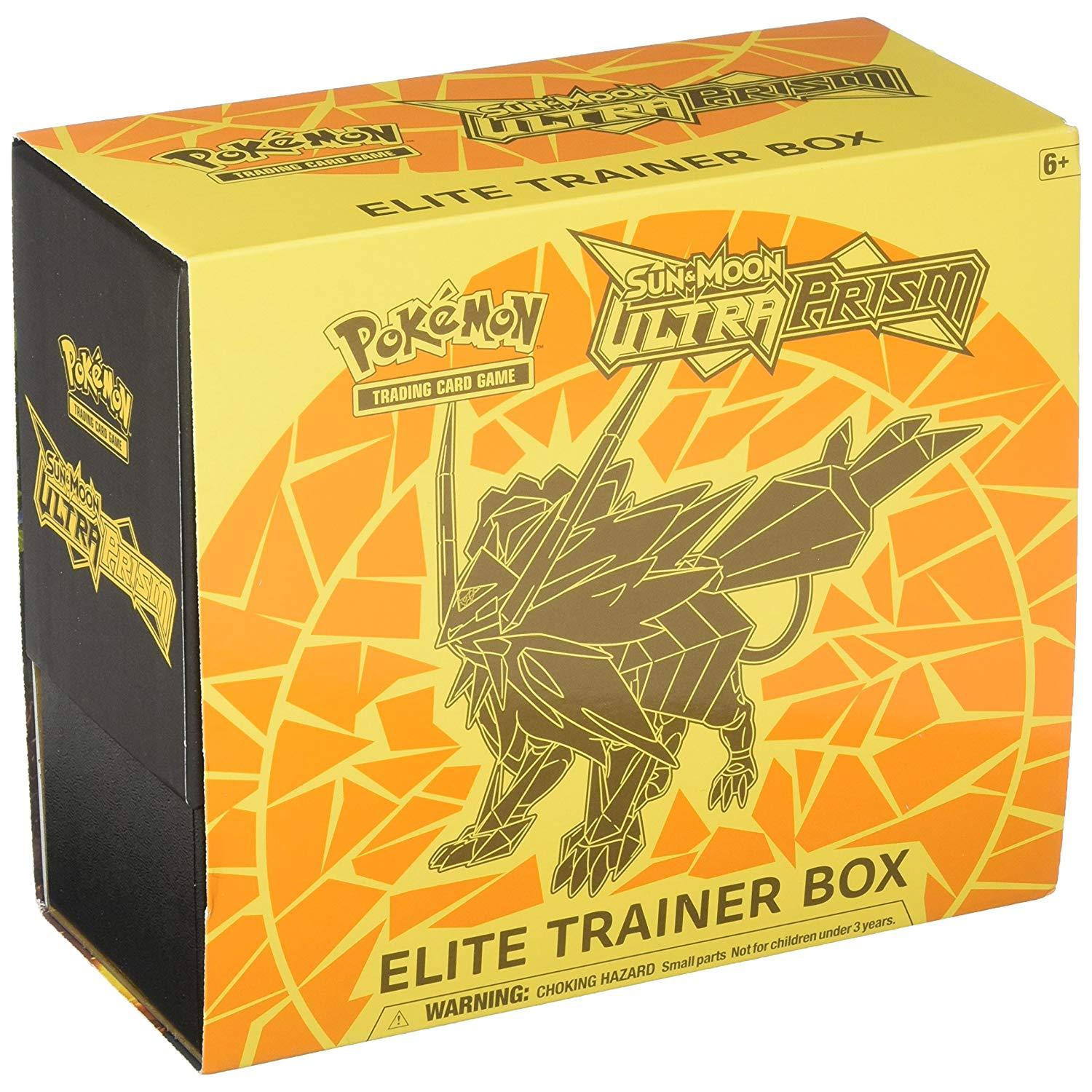 Pokemon TCG Sun & Moon: Ultra Prism - Dusk Mane Necrozma Elite Trainer Box [Card Game, 2 Players]