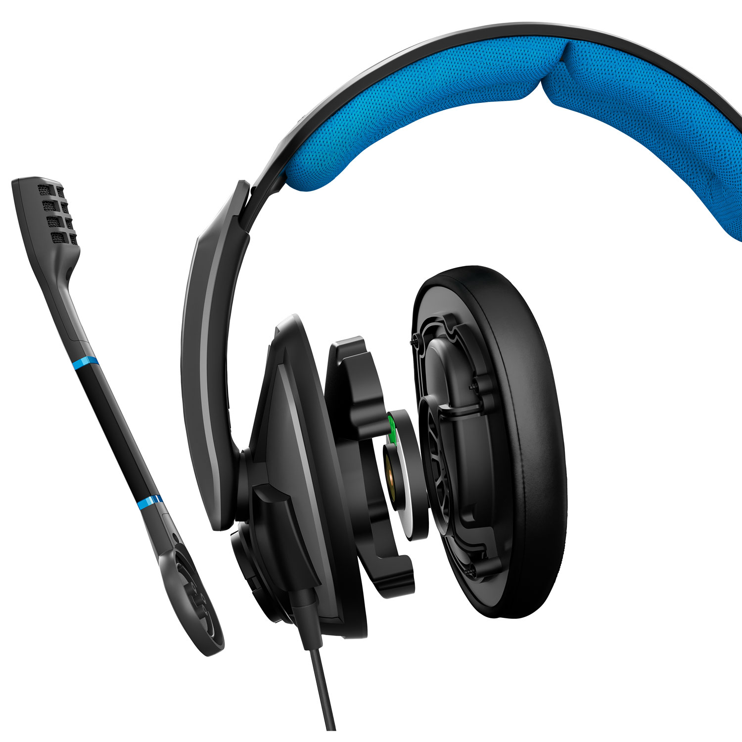 Casque de jeu GSP 300 d'Epos - Noir