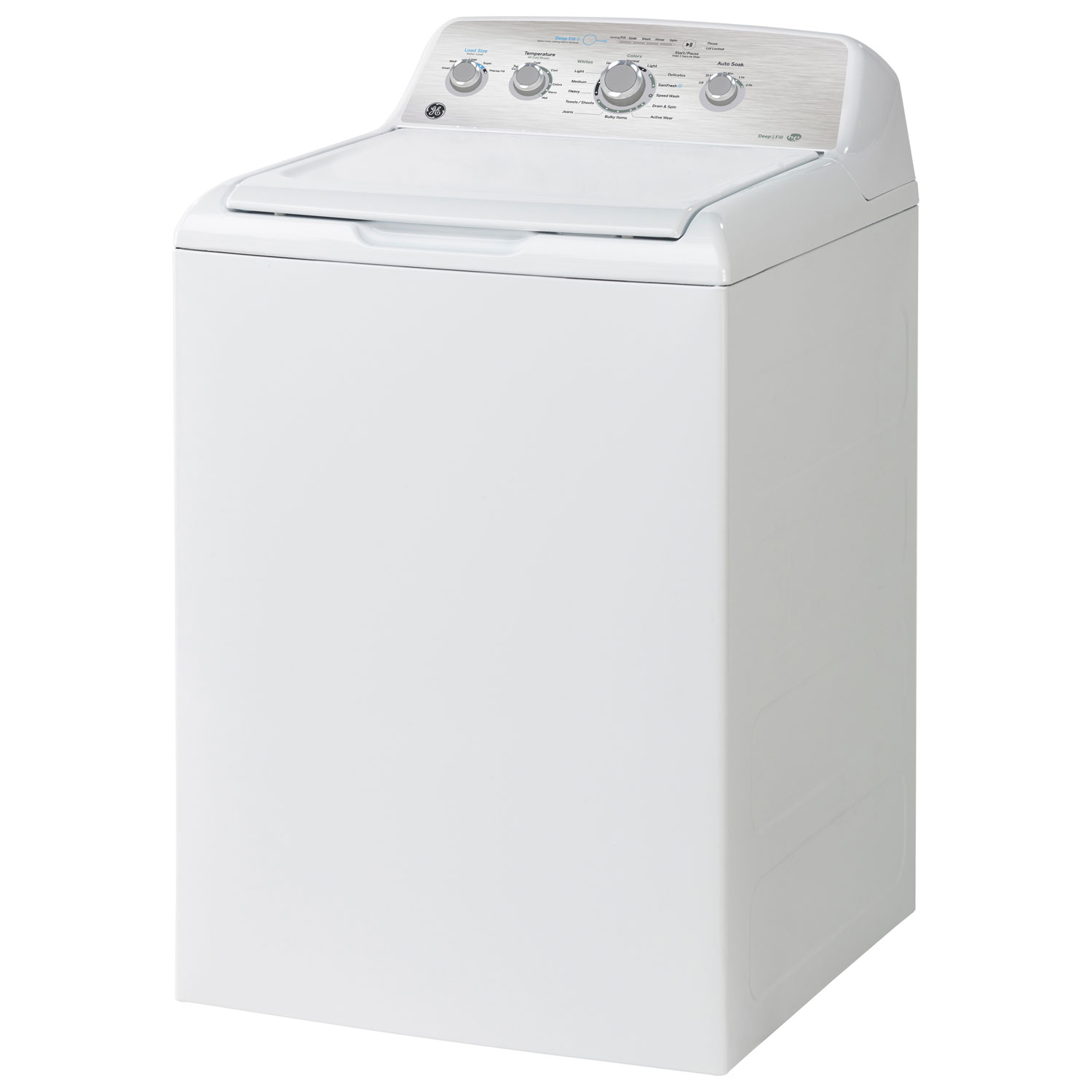 15331324- GE 4.9 Cu. Ft. High Efficiency Top Load Agitator Washer - White