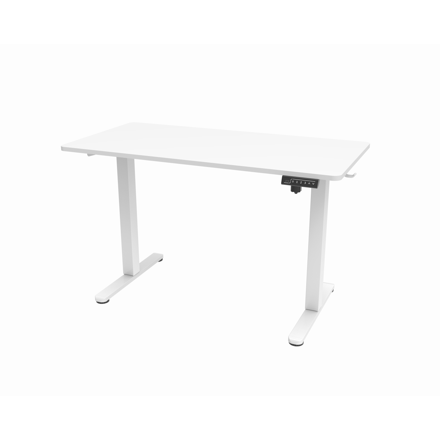 Uplite Electric Stand Up Desk Frame, Height & Width Adjustable Ergonomic Sit Standing Workstation Base, Single Motorized Heavy Duty Table Frame -