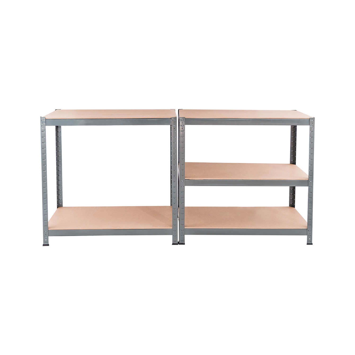 Gymax 72'' Heavy Duty Steel 5 Level Garage Shelf Metal Storage Adjustable Shelves Unit