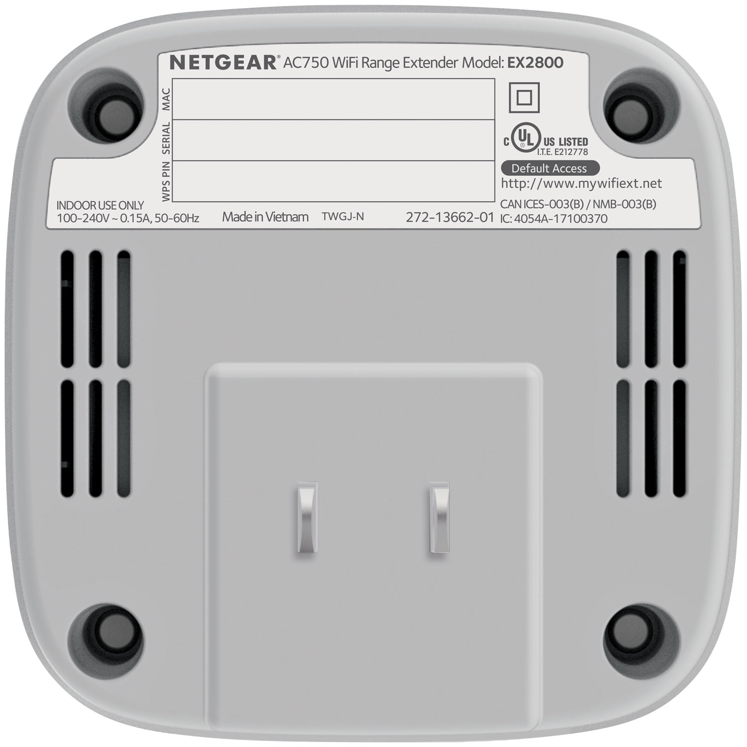 NETGEAR AC750 Wi-Fi 5 Range Extender