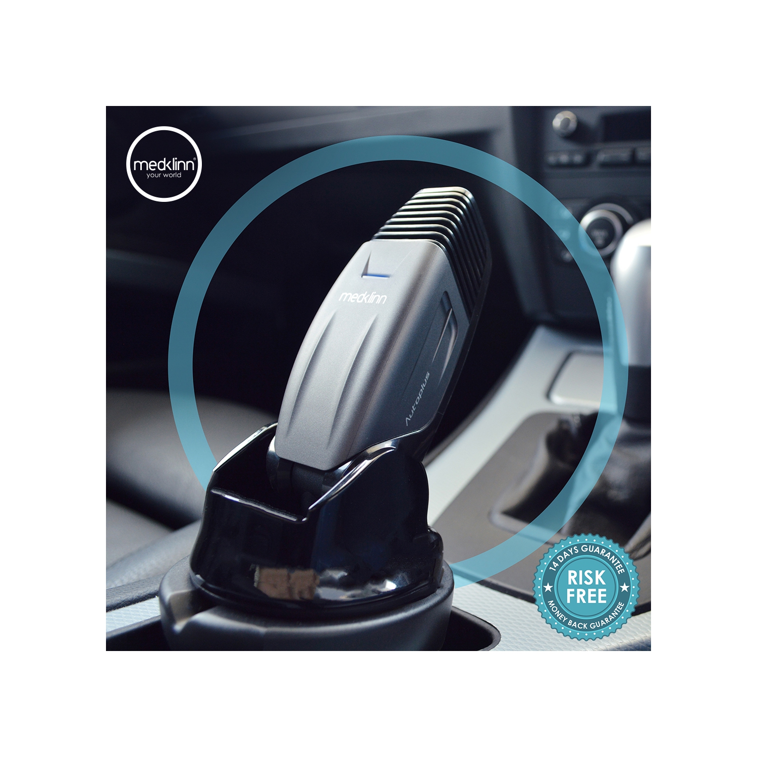 Medklinn Autoplus Air Purifier, Surface Sterilizer & Odour Eliminator