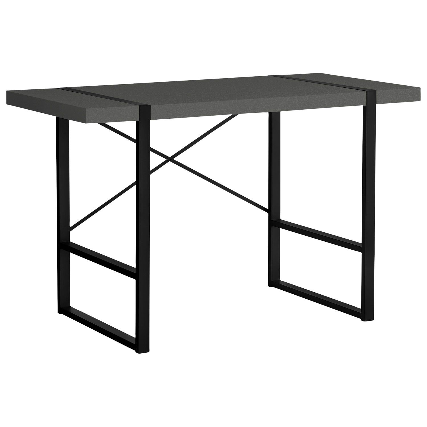Monarch 49"W Computer Desk - Grey/Black