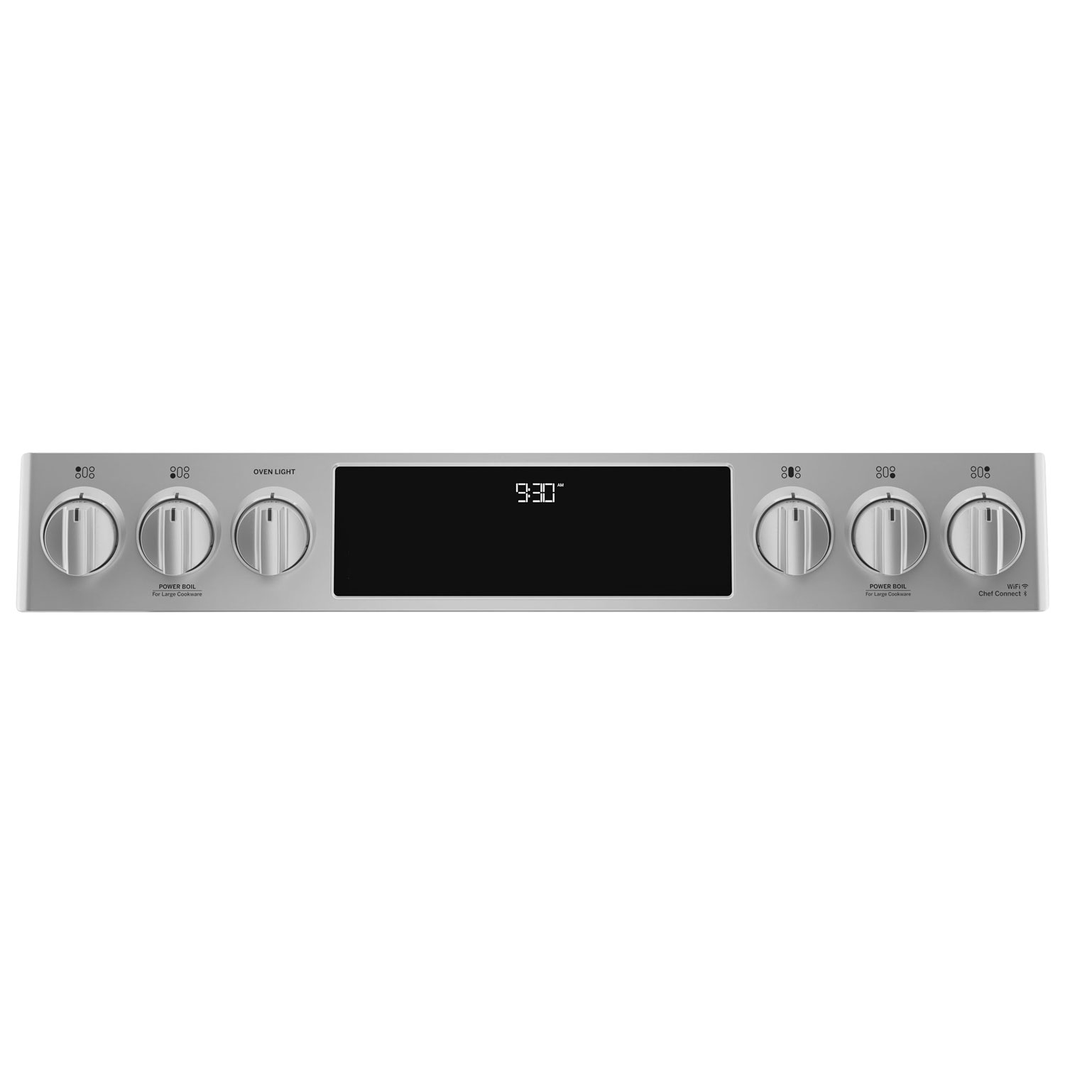 GE Profile 30" 5.7 Cu. Ft. True Convection Slide-In Gas Air Fry Range - Stainless