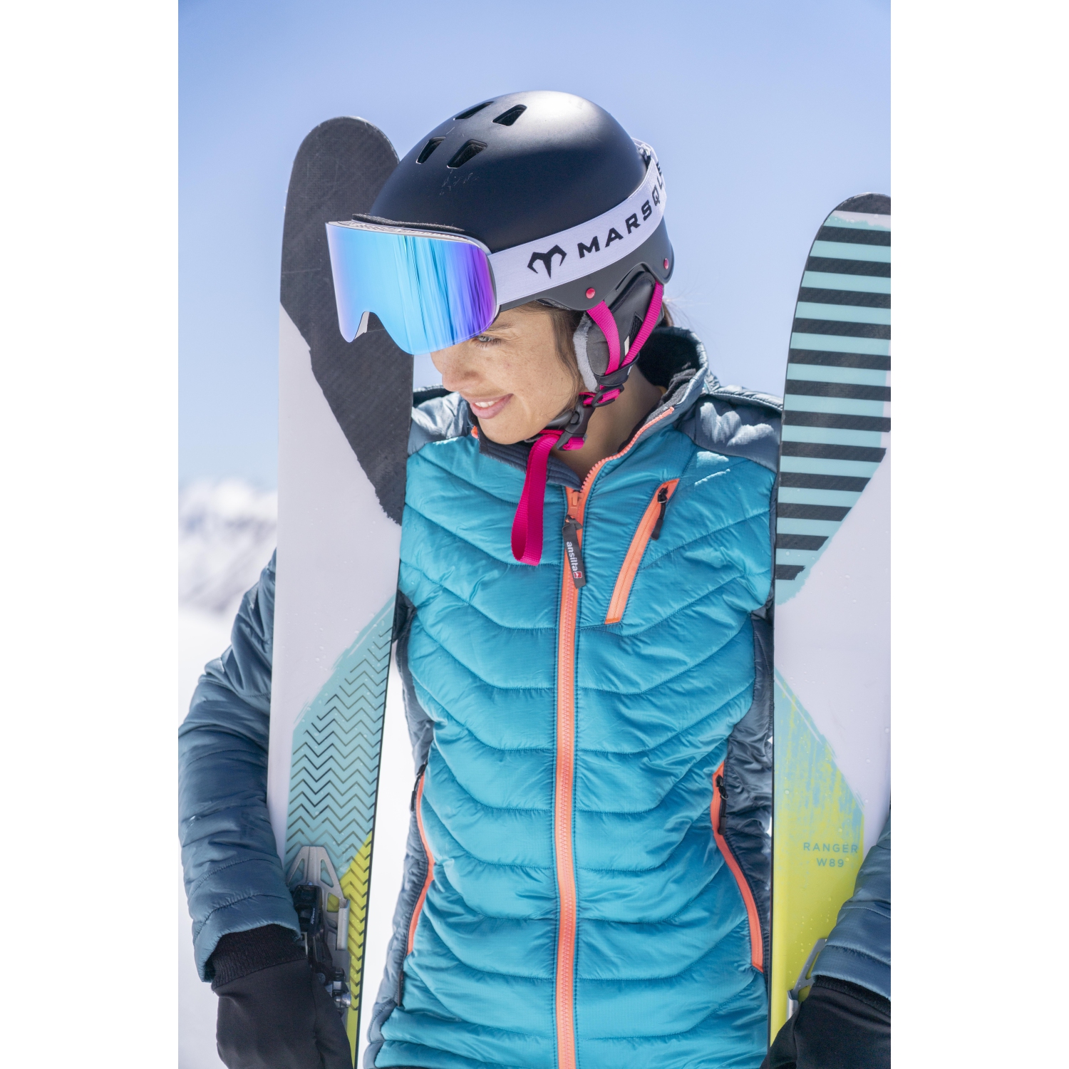 Lunettes de neige MarsQuest, modèles cylindriques