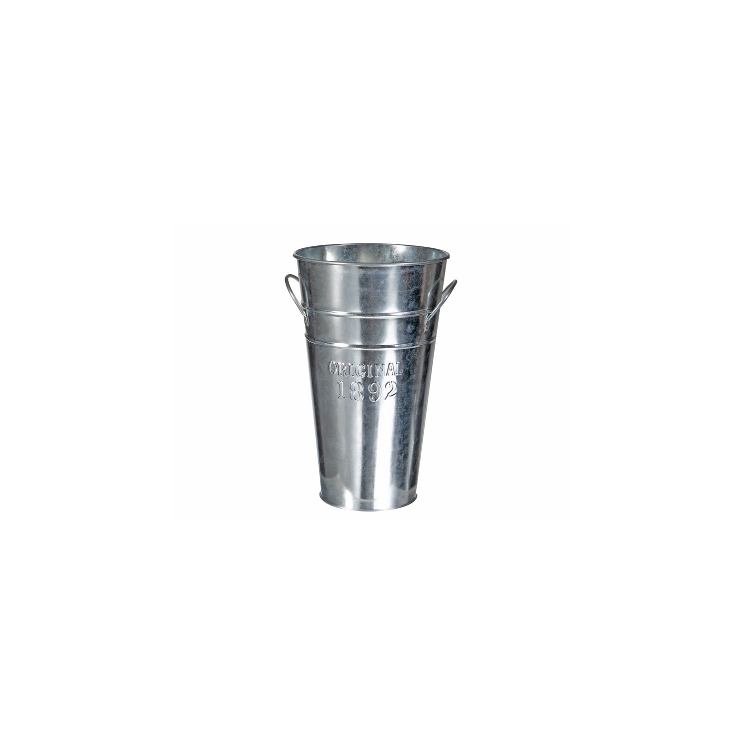 Aluminum Tall Round Planter