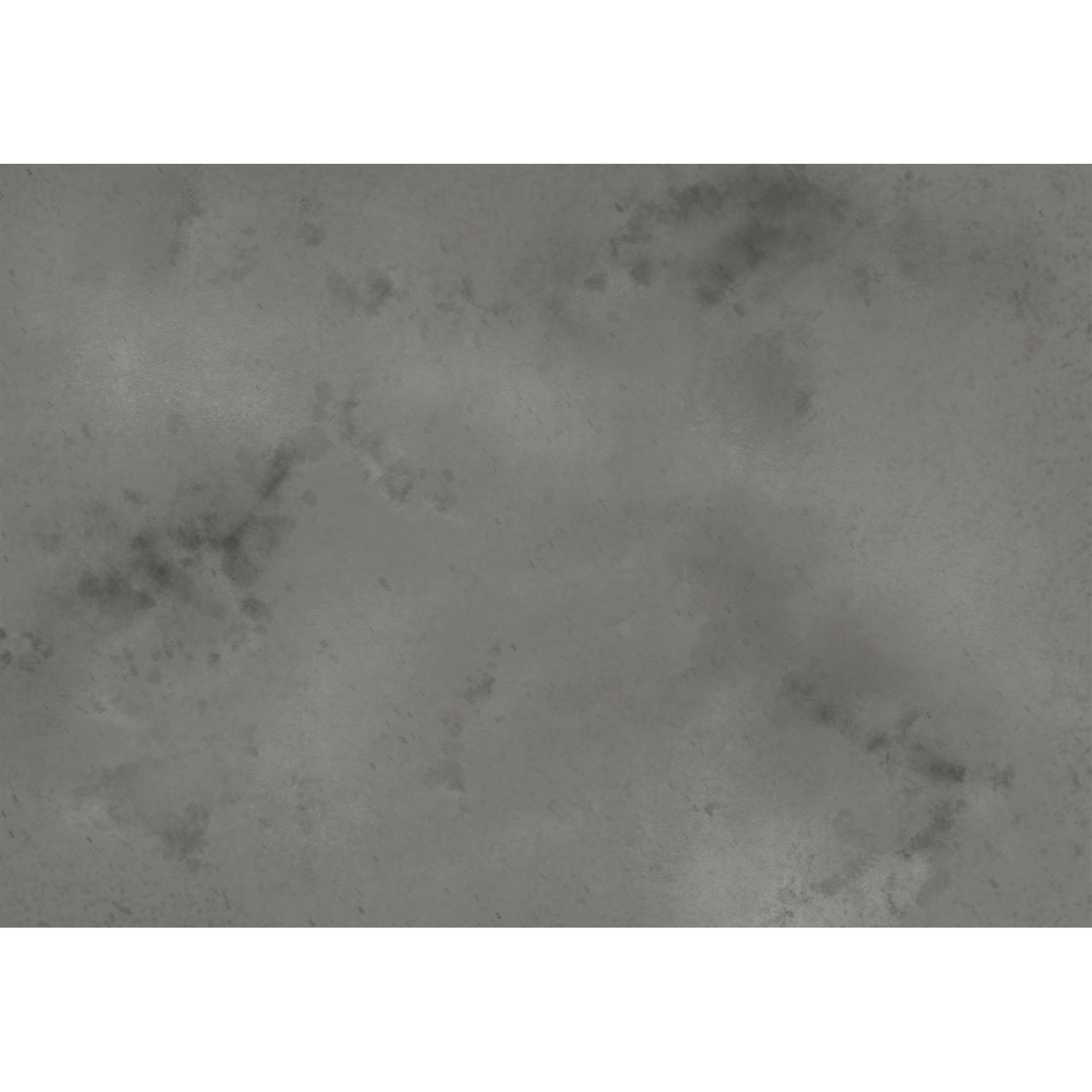 Monarch Floating 60"W Computer Desk with 3 Drawers - White/Concrete