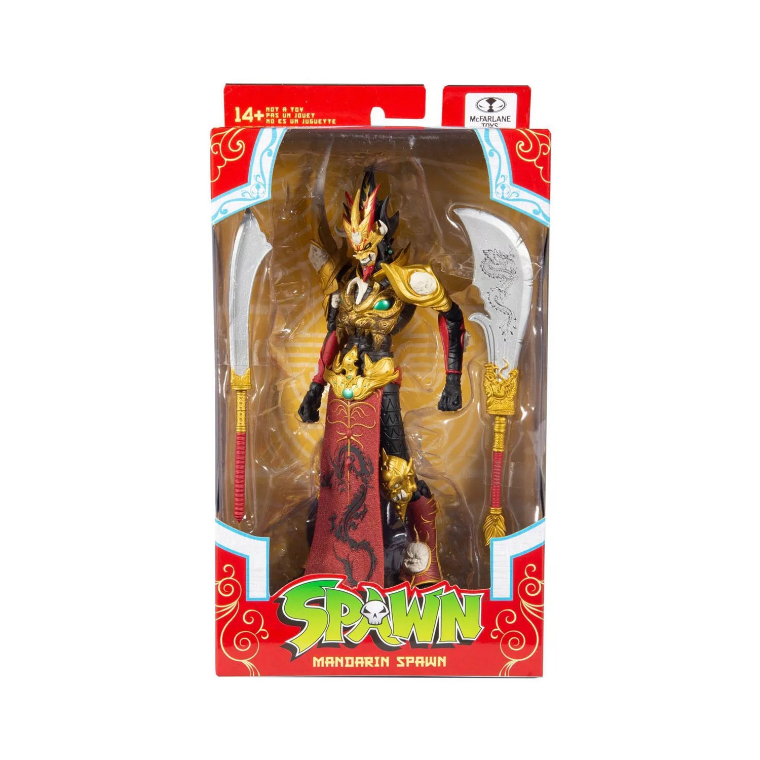 Spawn 7 Inch Action Figure Comics Series - Red Mandarin Spawn