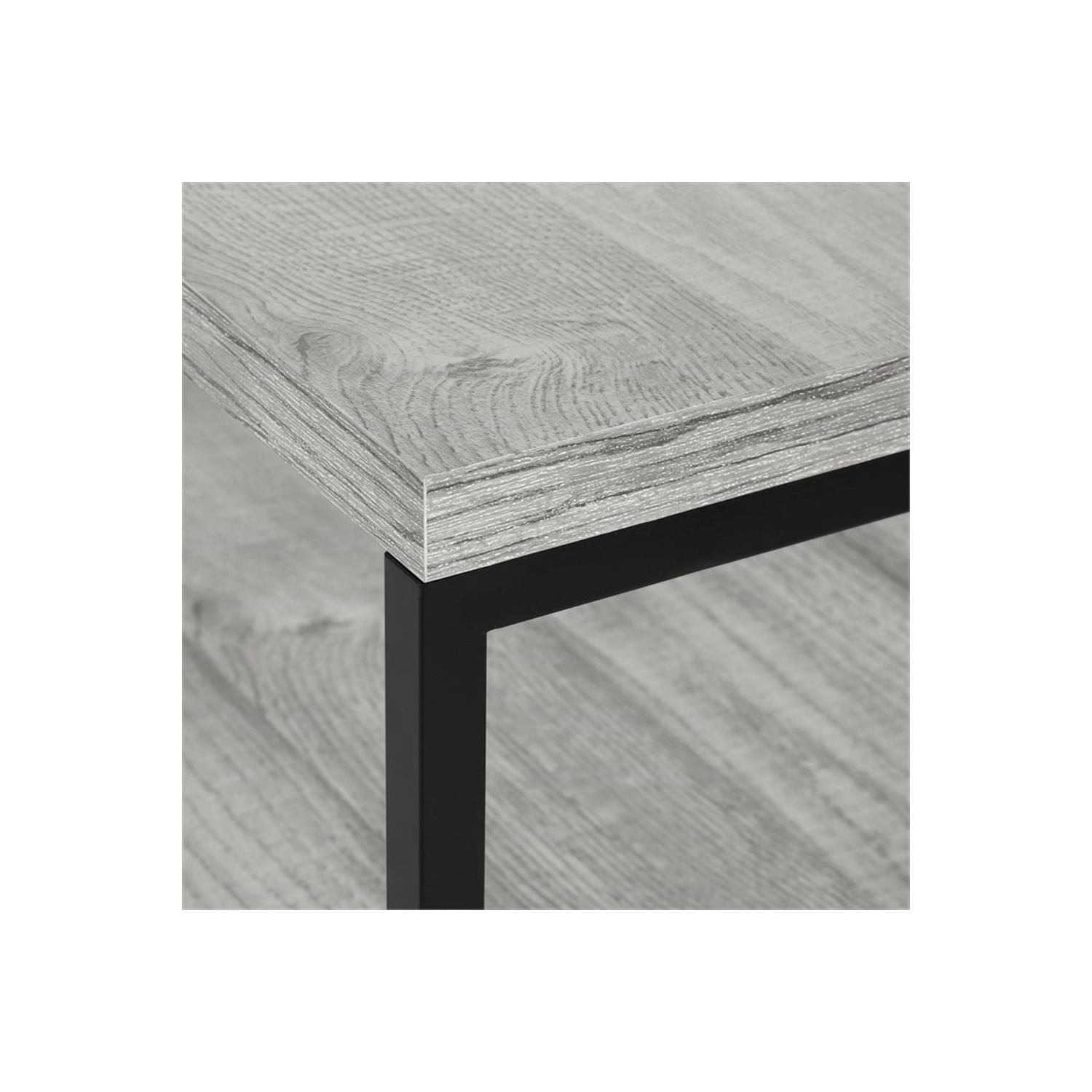 Monarch Specialties I 2871 Tv Stand - 48" Long / Grey / Black Metal