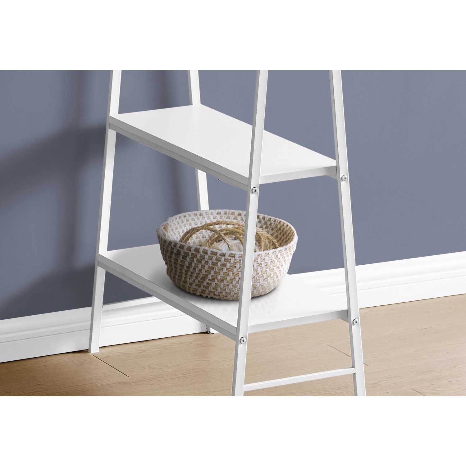 Monarch Specialties I 7521 Computer Desk - 48" Long / White / White Metal