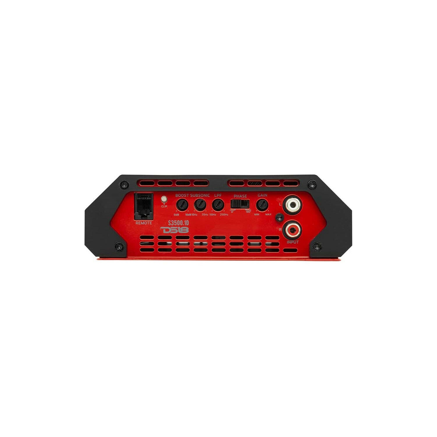 DS18 S-3500.1D/RD - SELECT Series Class D Mono 3500W 1 Ohm Red Amplifier