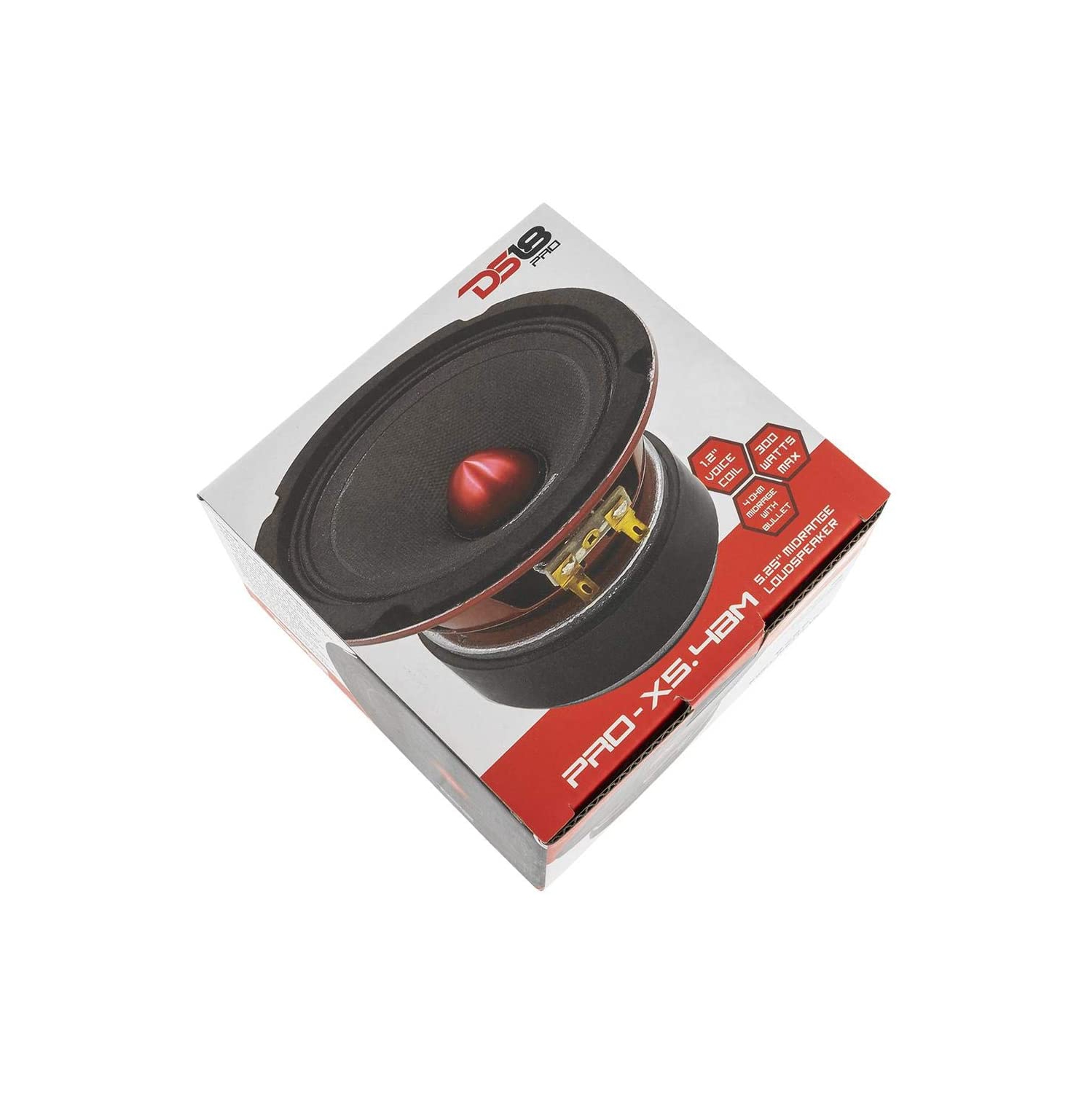 Haut-parleur de milieu de gamme DS18 PRO-X5.4BM 5.25 po, 4 ohms, 300 W, vendu séparément