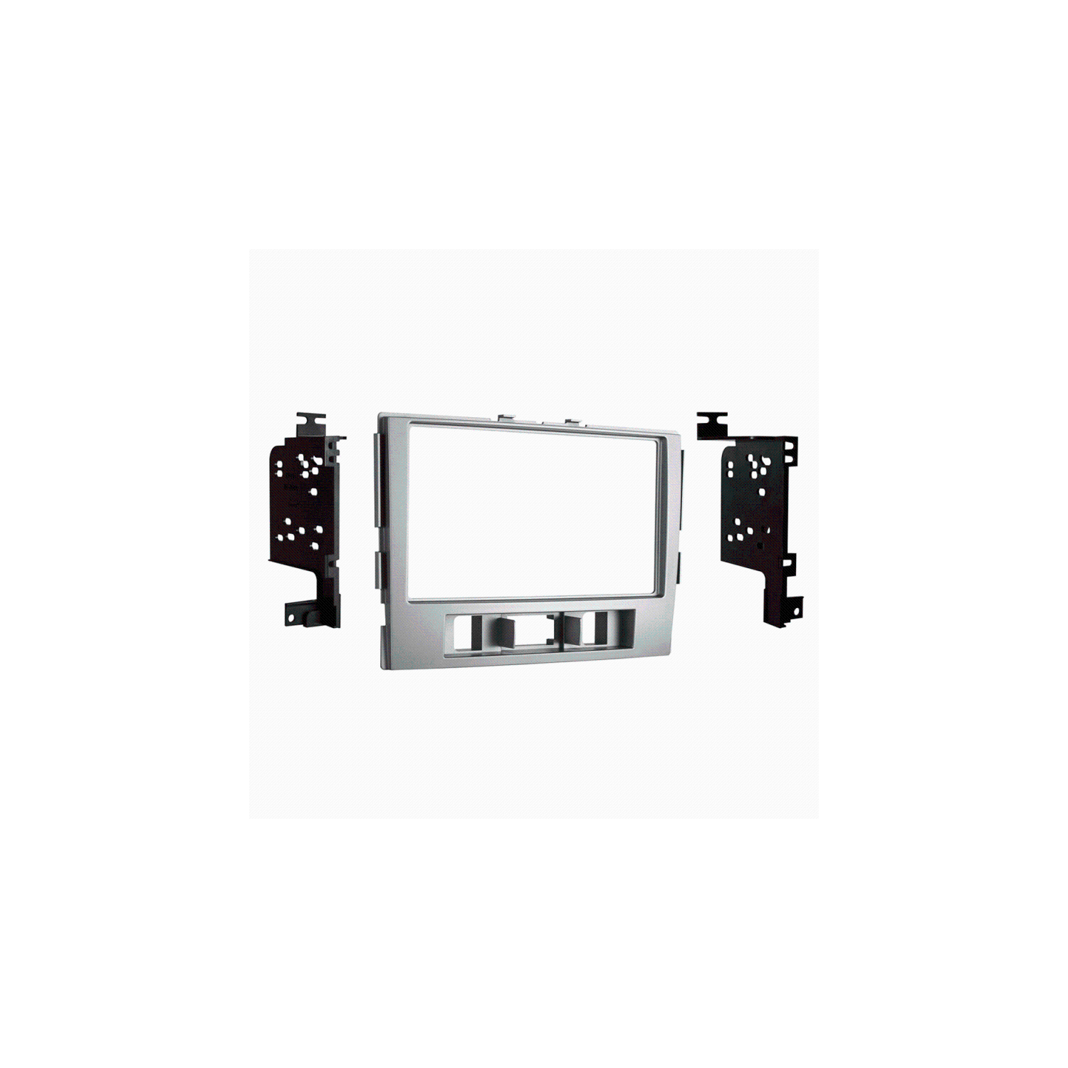 Metra 95-7361S Double DIN Dash Kit for Select 2010-2012 Hyundai Santa Fe Vehicles