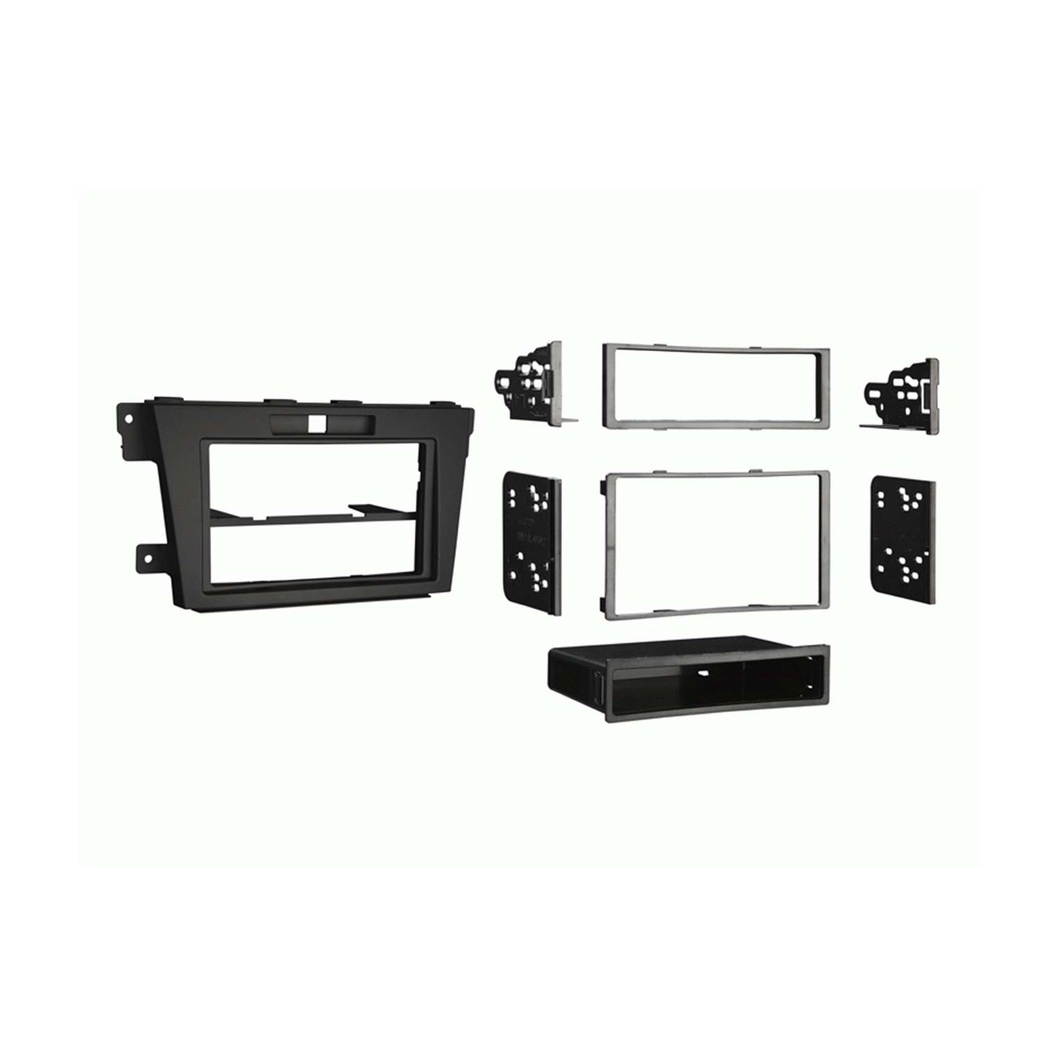 Metra 99-7520B Single or Double DIN Installation Dash Kit for 2010-Up Mazda CX-7