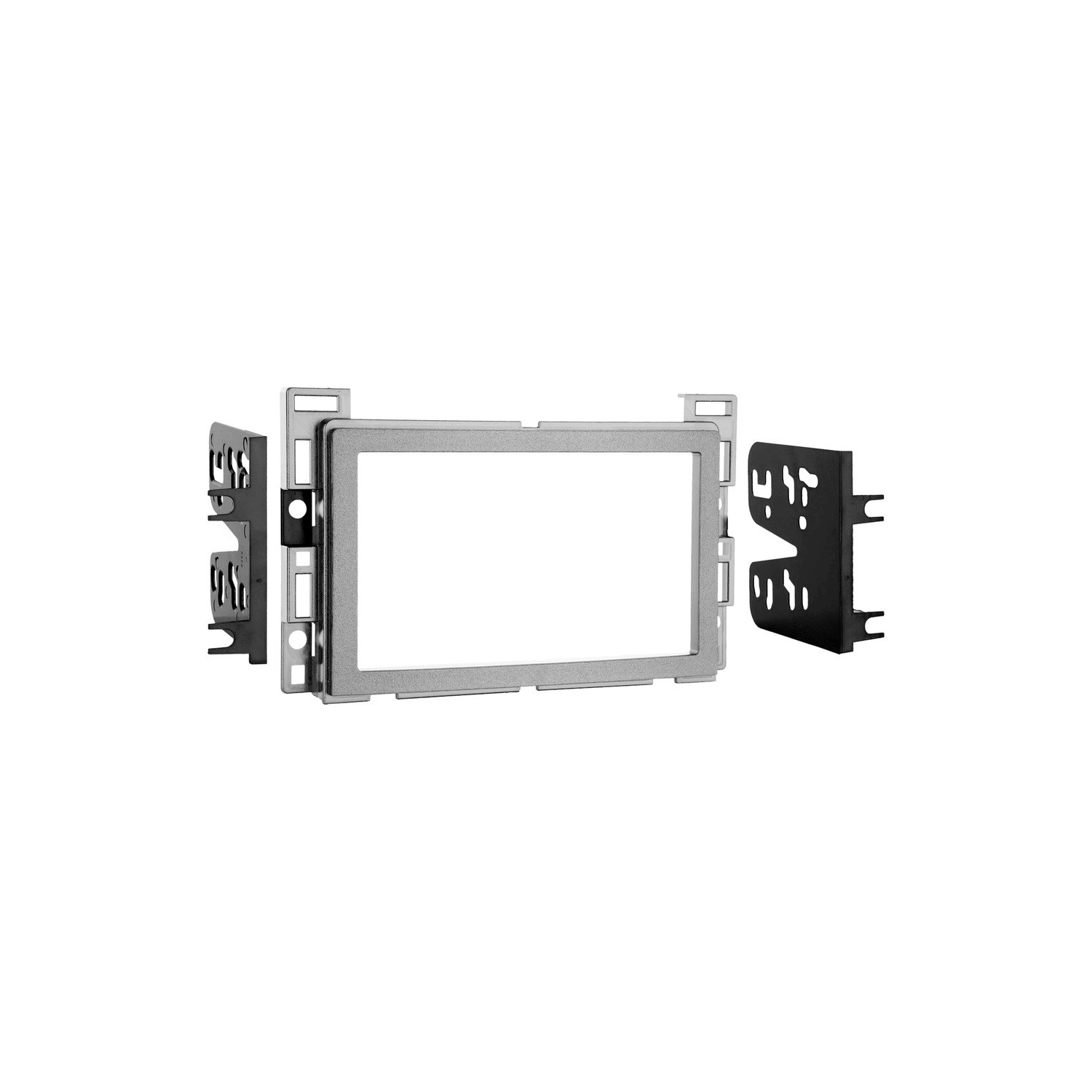 Metra 95-3302S Double DIN Silver Stereo Dash Kit