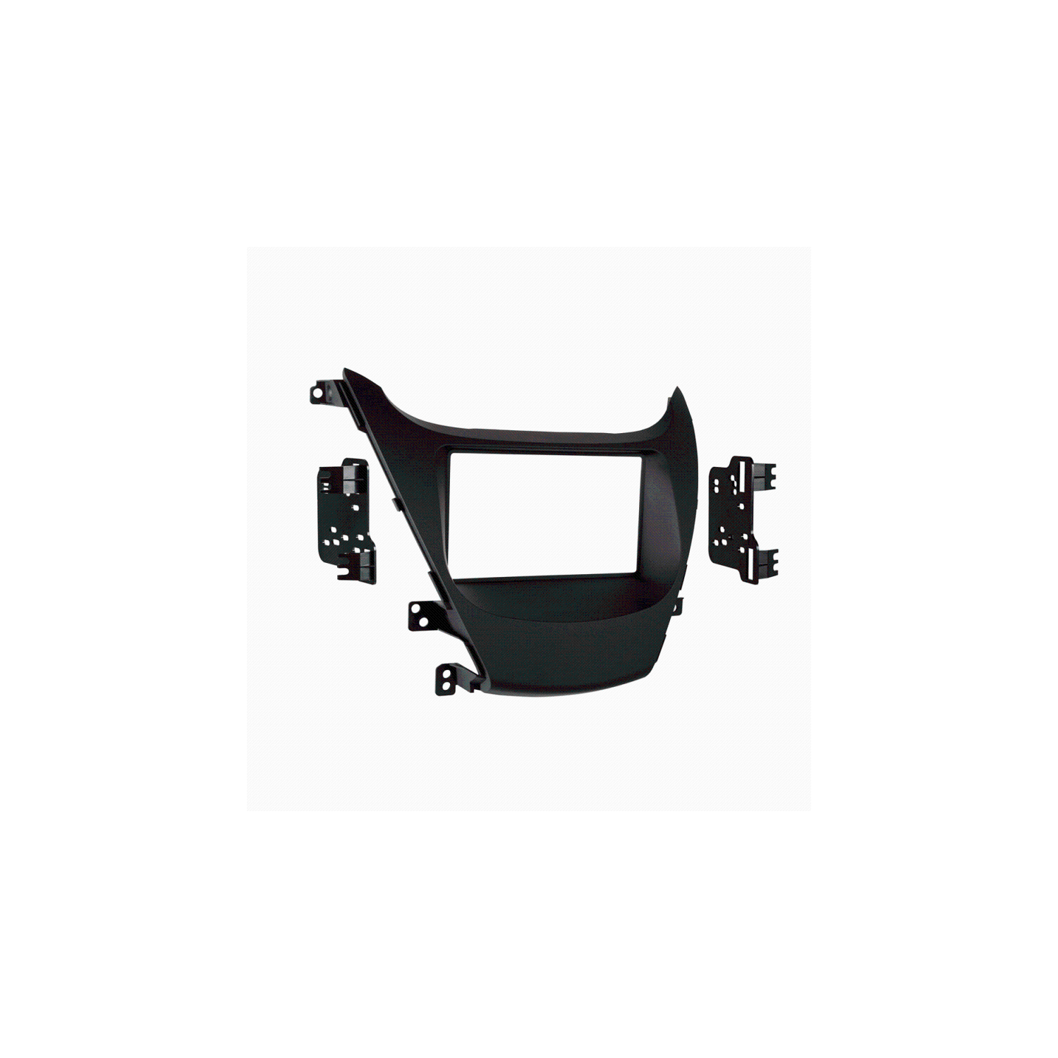 Trousse de tableau de bord 95-7362B double DIN pour certains véhicules Hyundai Elantra 2014-Up