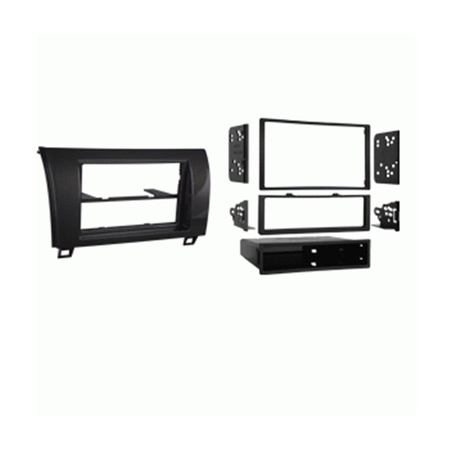 Metra 99-8220CHG Single/Double DIN Dash Installation Kit for 2007 - 2013 Toyota Tundra Vehicles