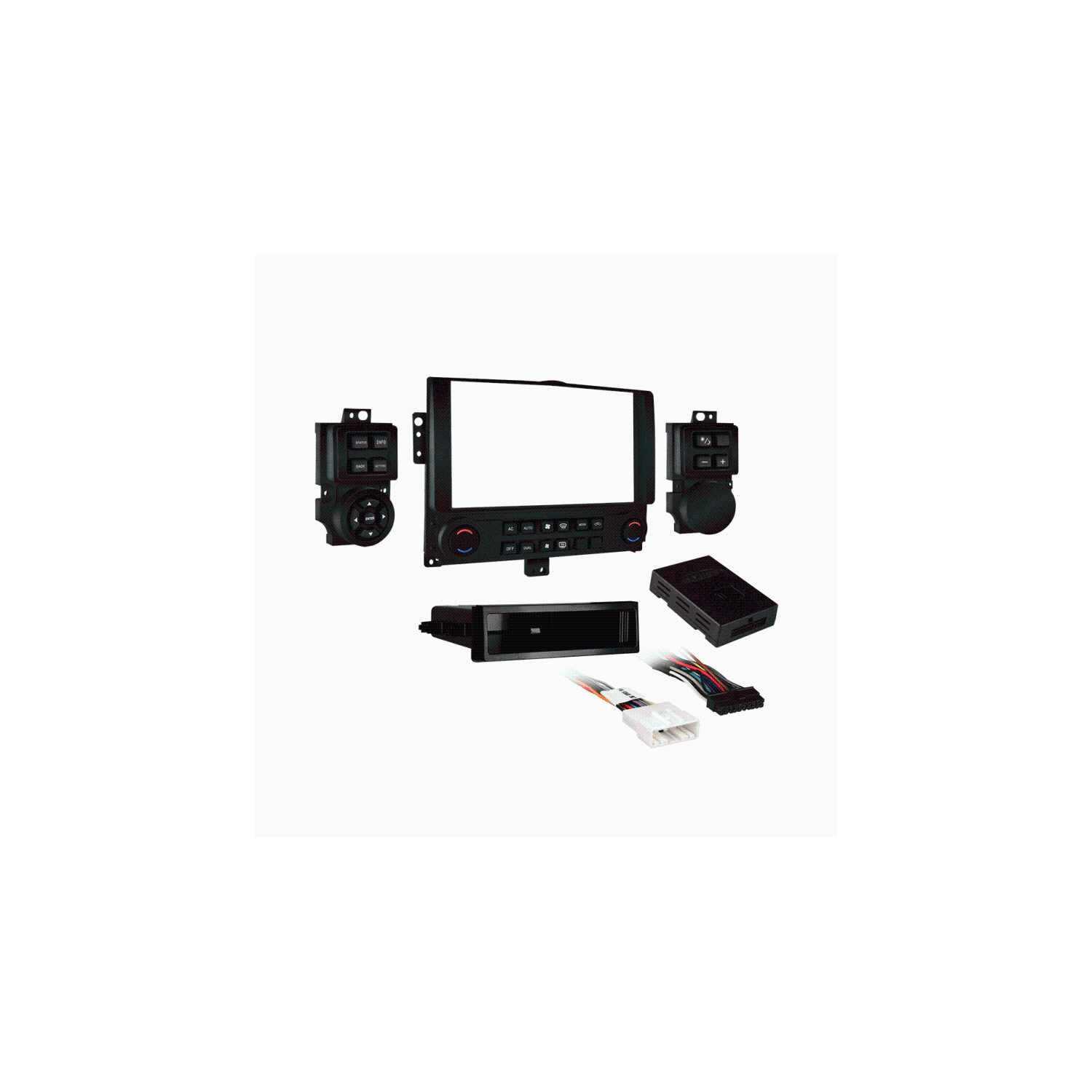 Metra 99-7620B Single/Double Dash Aftermarket Radio Installation Kit For Select 2008-2015 Nissan Vehicles
