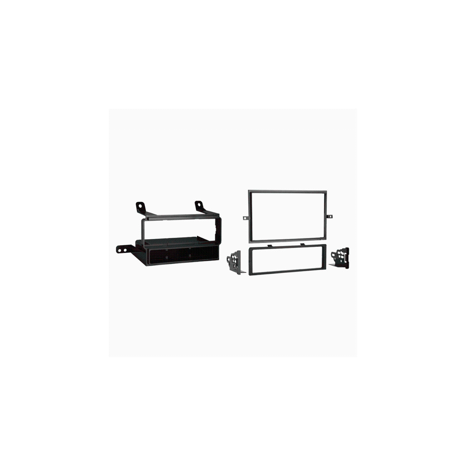 Metra 99-7581 Single DIN / Double DIN Installation Kit for 2005 Up Nissan Pathfinder/Frontier/Xterra Vehicles