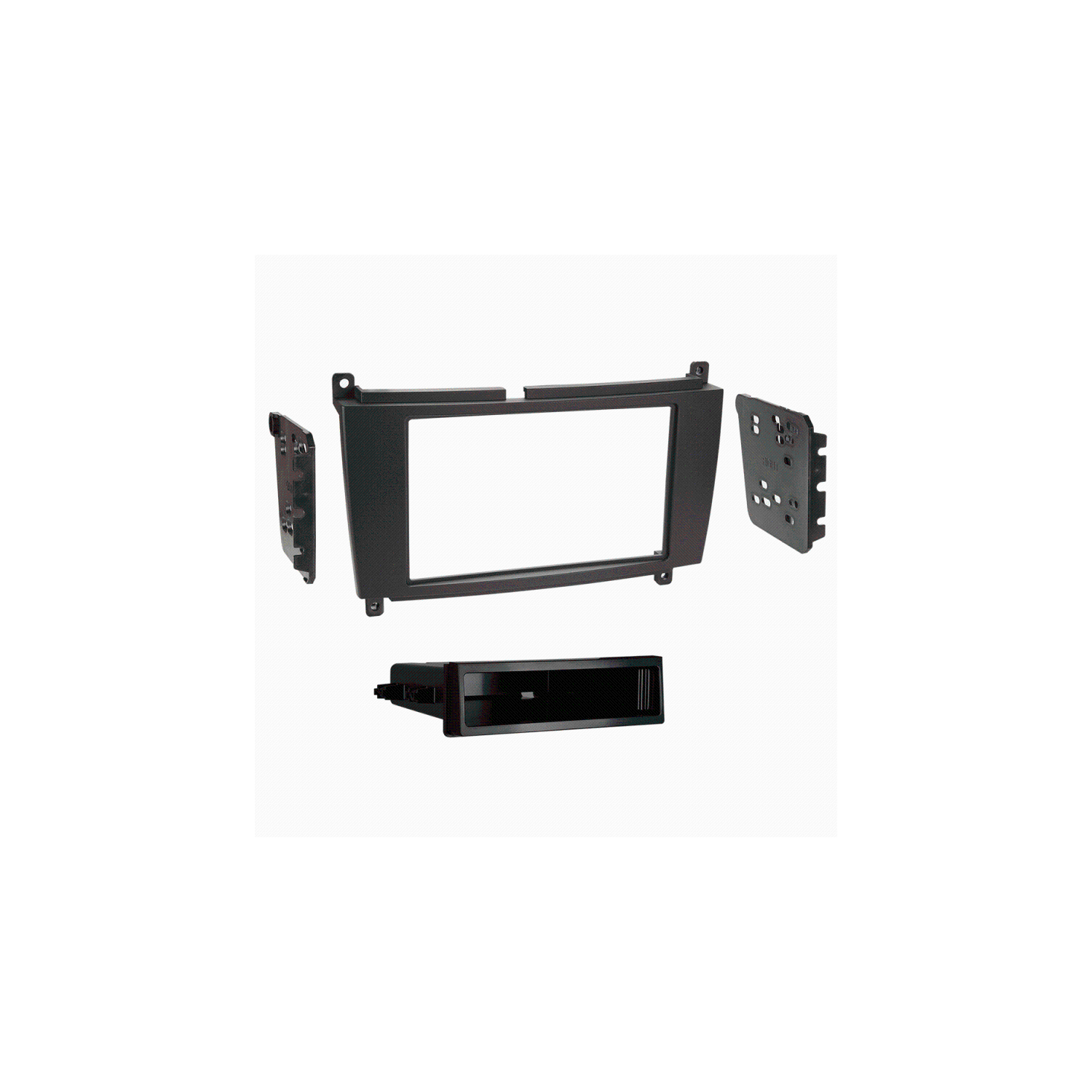 Trousse de tableau de bord DIN simple/double 99-8724B de Metra pour certains véhicules Mercedes Benz classe CLK 2005-2009