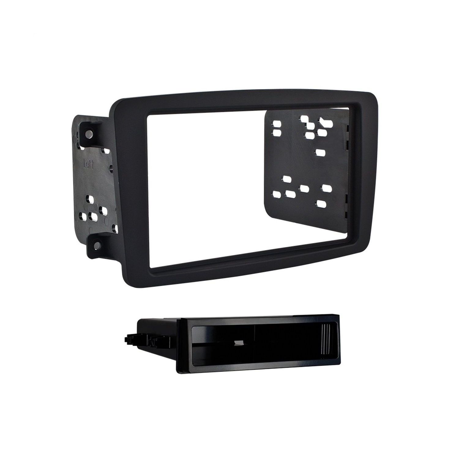 Metra 99-8722B Mounting Kit and Pocket for Mercedes 2001-04 C Class & 2004 CLK - Black