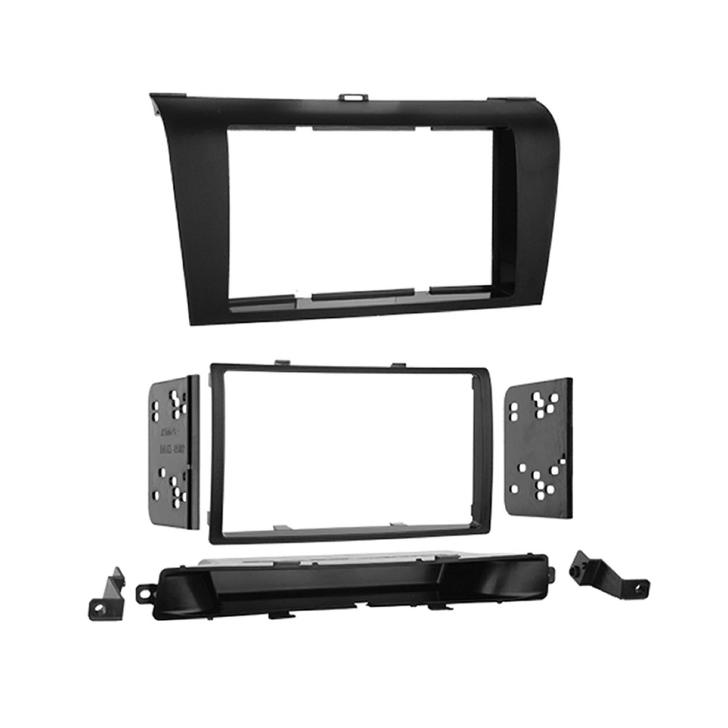 Metra 95-7504 Double Din Installation Dash Kit for 2004-2009 Mazda 3