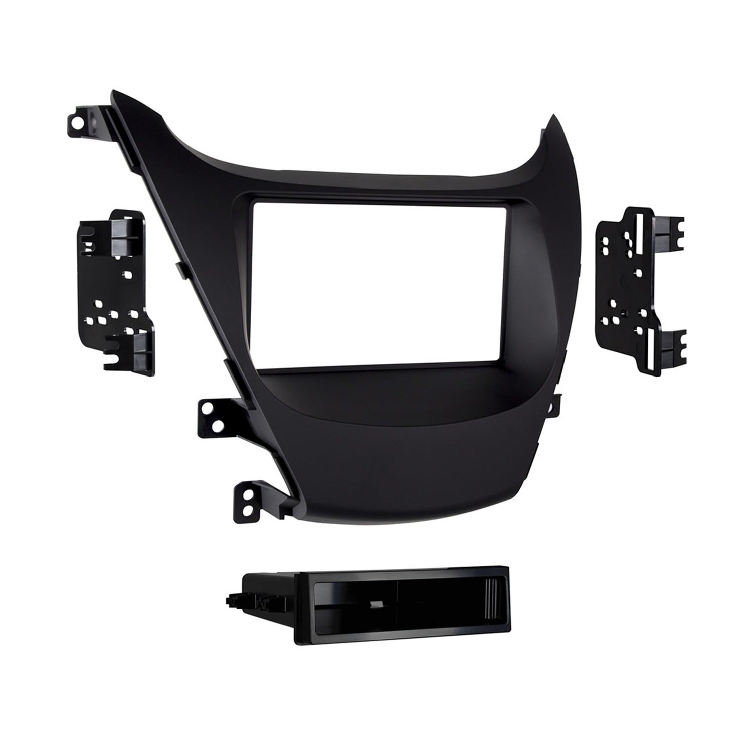 Trousse pour tableau de bord DIN simple 99-7362B de Metra pour certains véhicules 2014 et Hyundai Elantra