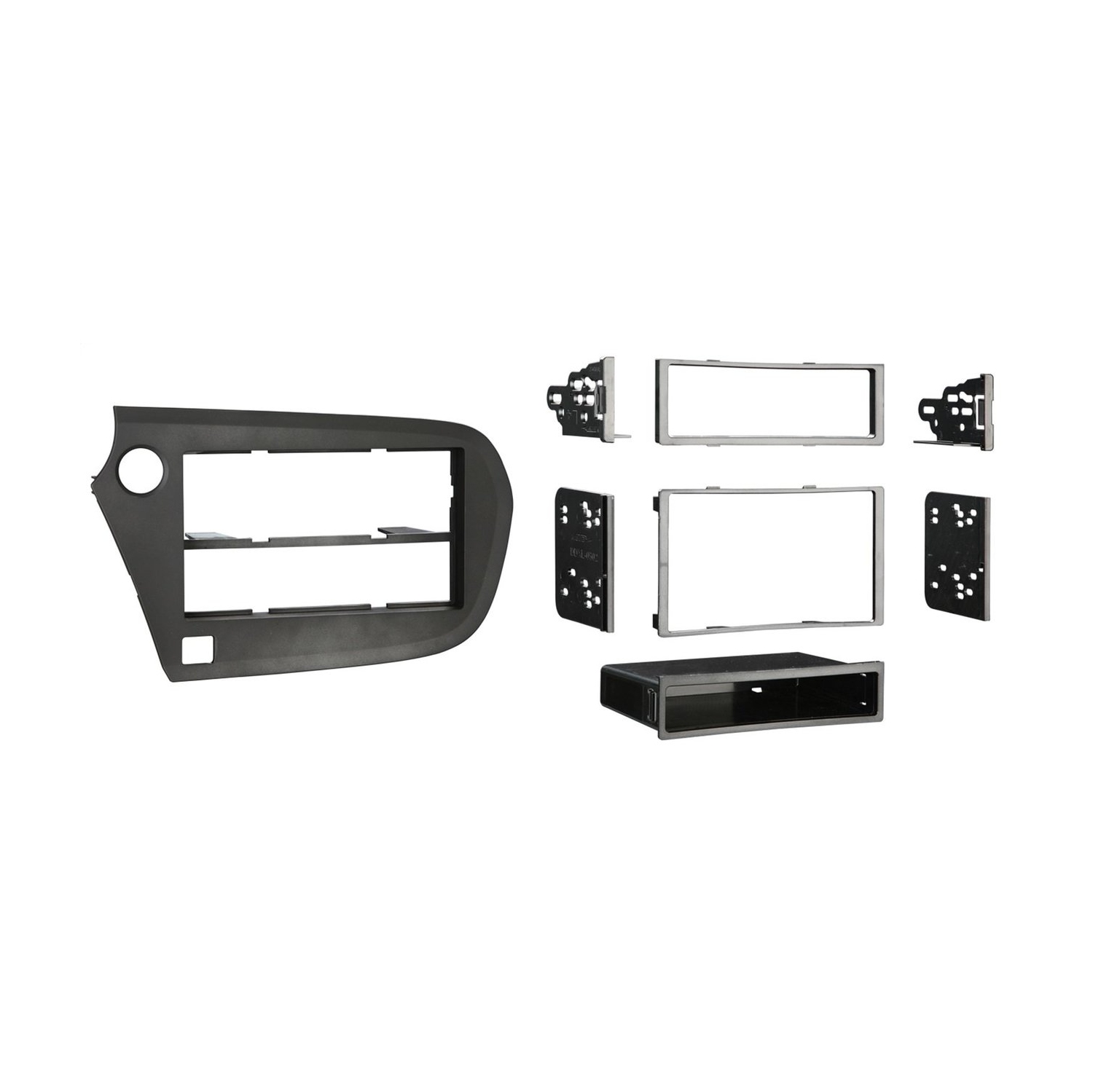 Metra 99-7878B Single or Double DIN Installation Dash Kit for 2010 Honda Insight
