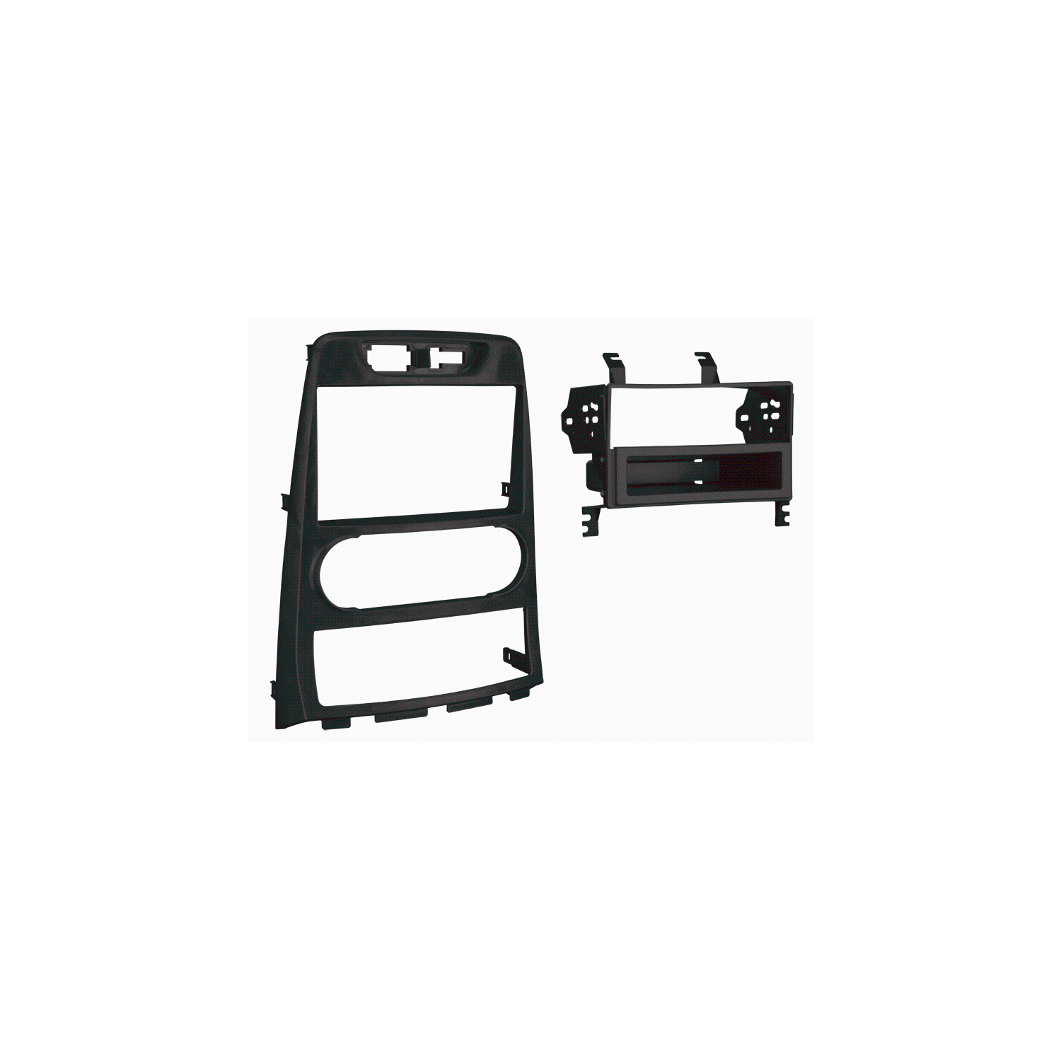 Metra 99-7339B Single DIN Installation Dash Kit for 2010-Up Hyundai Genesis Coupe - Black