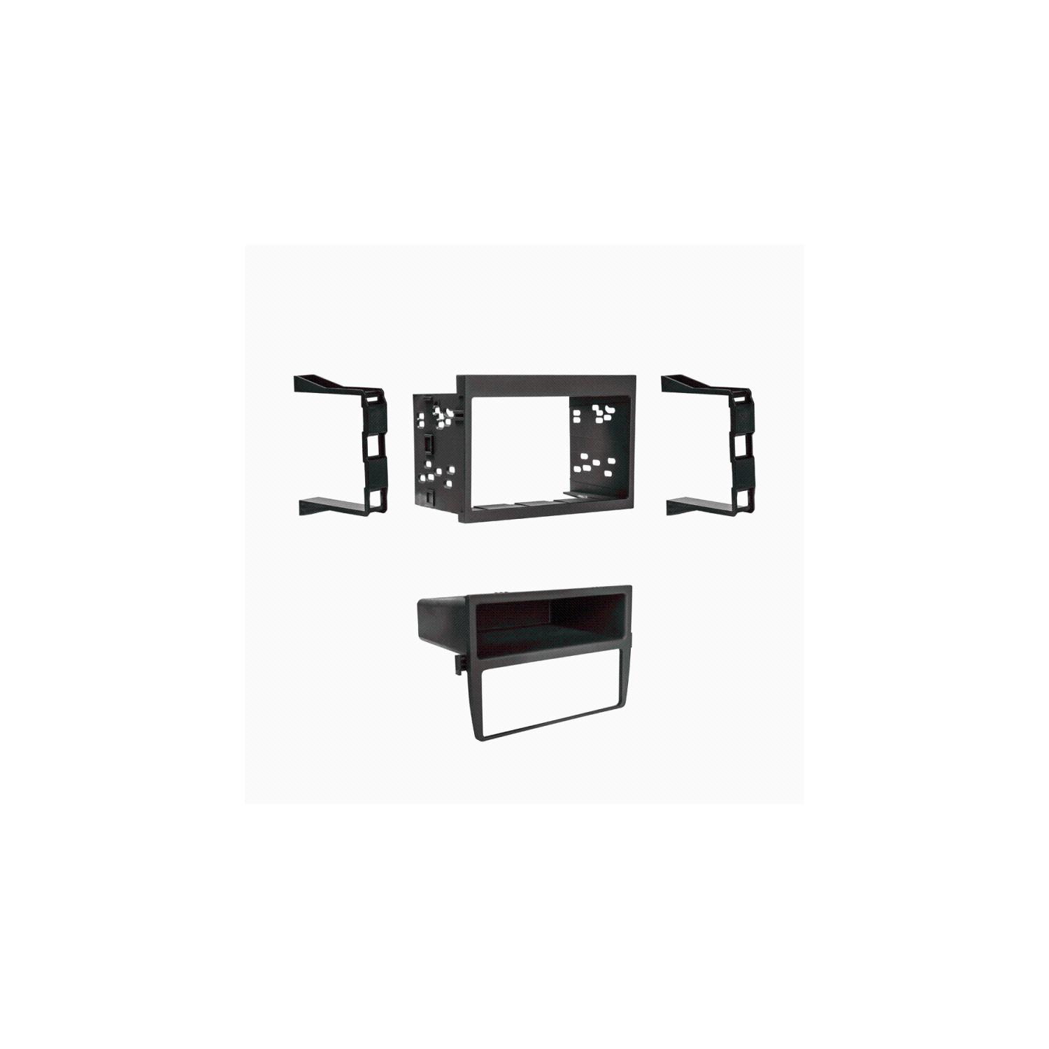 Metra 99-9605B Single/Double DIN Dash Kit for Select 1997-2005 Porsche Vehicles