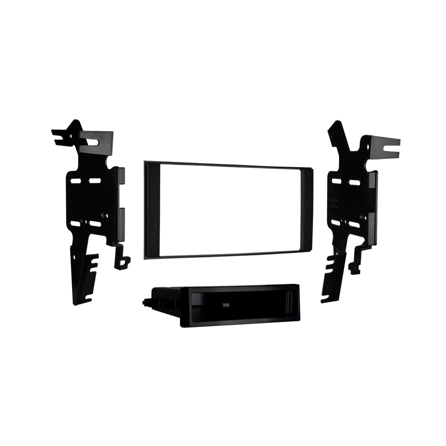 Metra 99-7619 Single DIN and Double DIN Dash Installation Kit for 2013-Up Nissan Frontier, Titan and Xterra