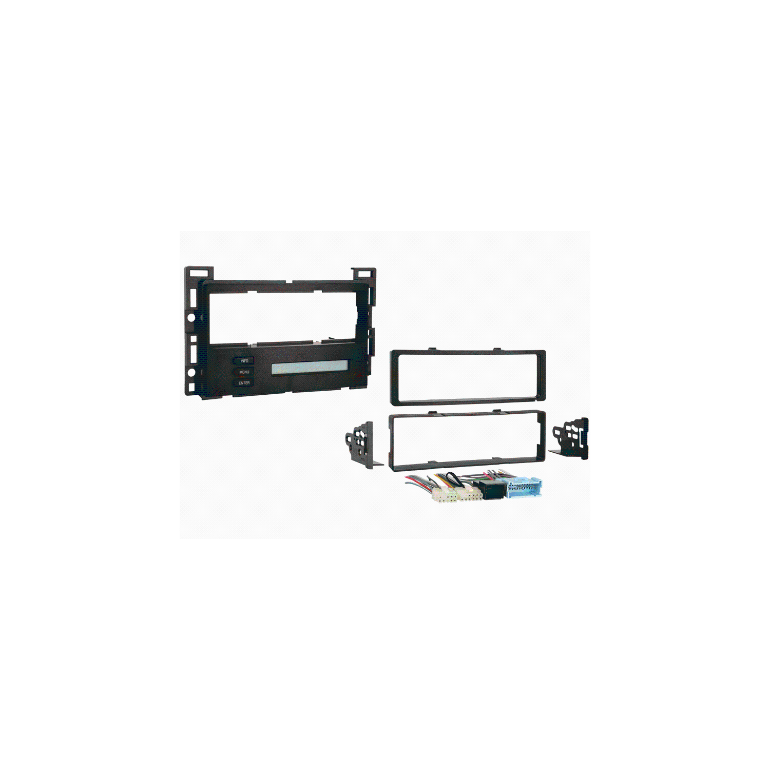 Metra 99-3303 Single DIN Installation Dash Kit DIC Interface for select 2004-2009 Chevrolet/Pontiac Vehicles