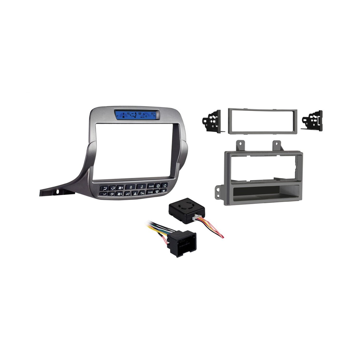 Trousse d’installation de Metra pour Chevrolet 99-3010S-LC double/DIN simple