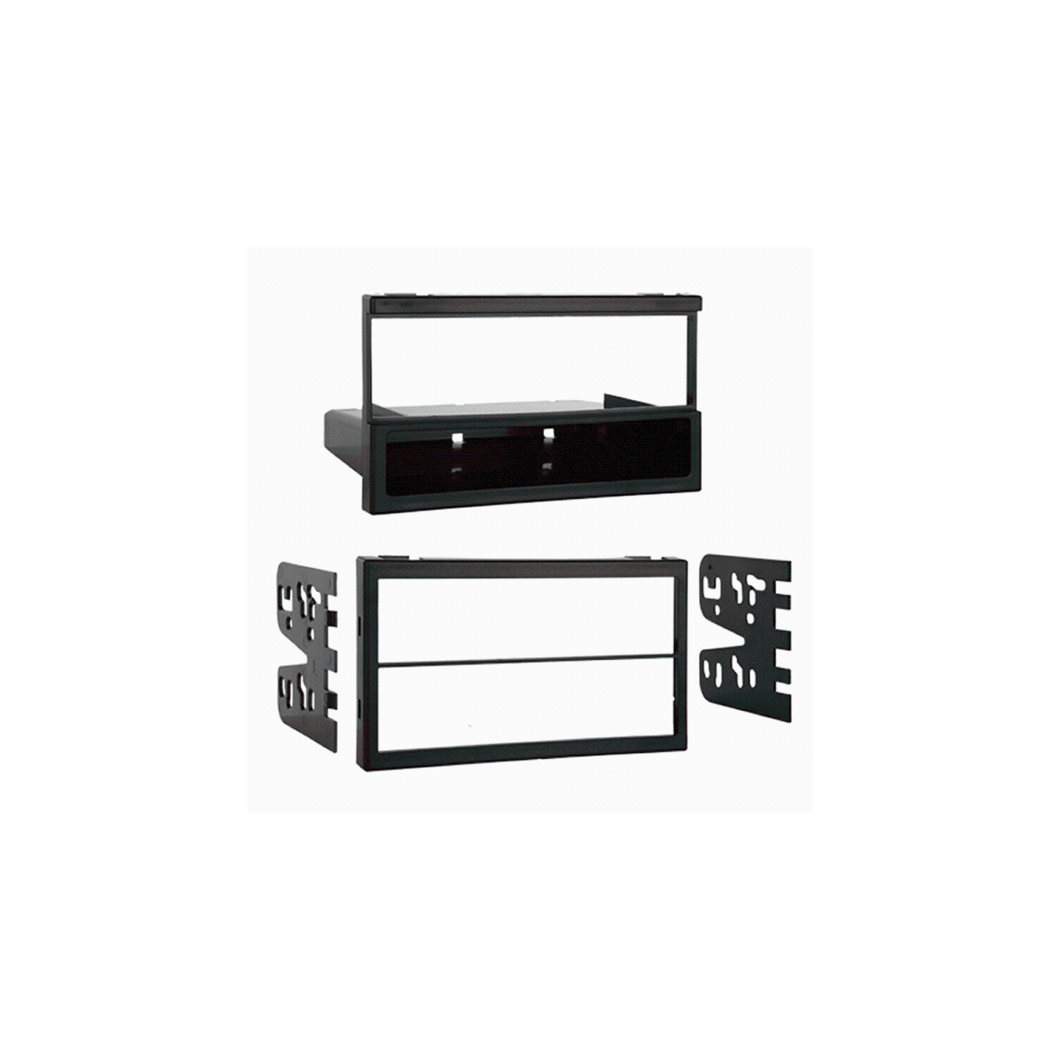 Metra 99-7505 Single or Double DIN Installation Multi-Kit for Select 1994-2005 Mazda Vehicles