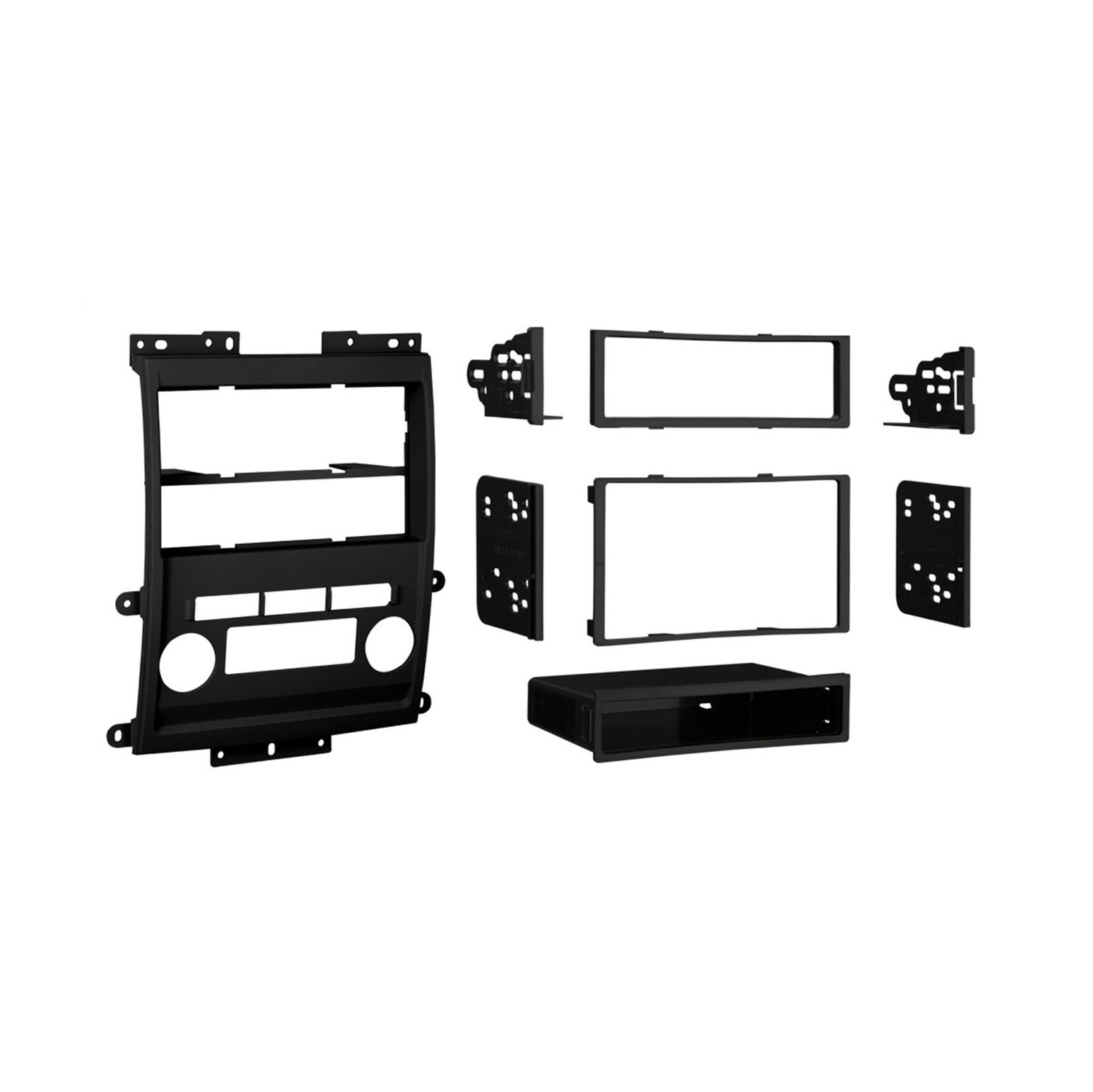 Metra 99-7428B Double DIN/ISO DIN Installation Dash Kit for 2009-12 Nissan/Suzuki