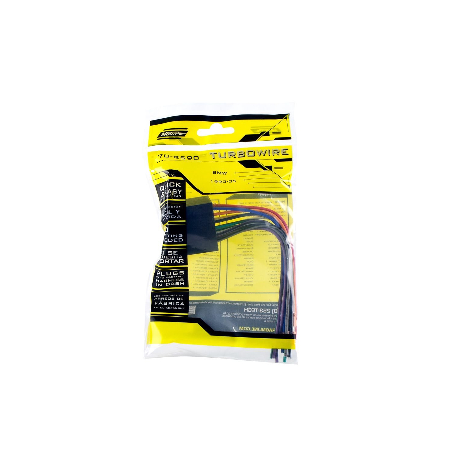 Metra 70-8590 Radio Wiring Harness for BMW 90-02 Power/4 Speaker