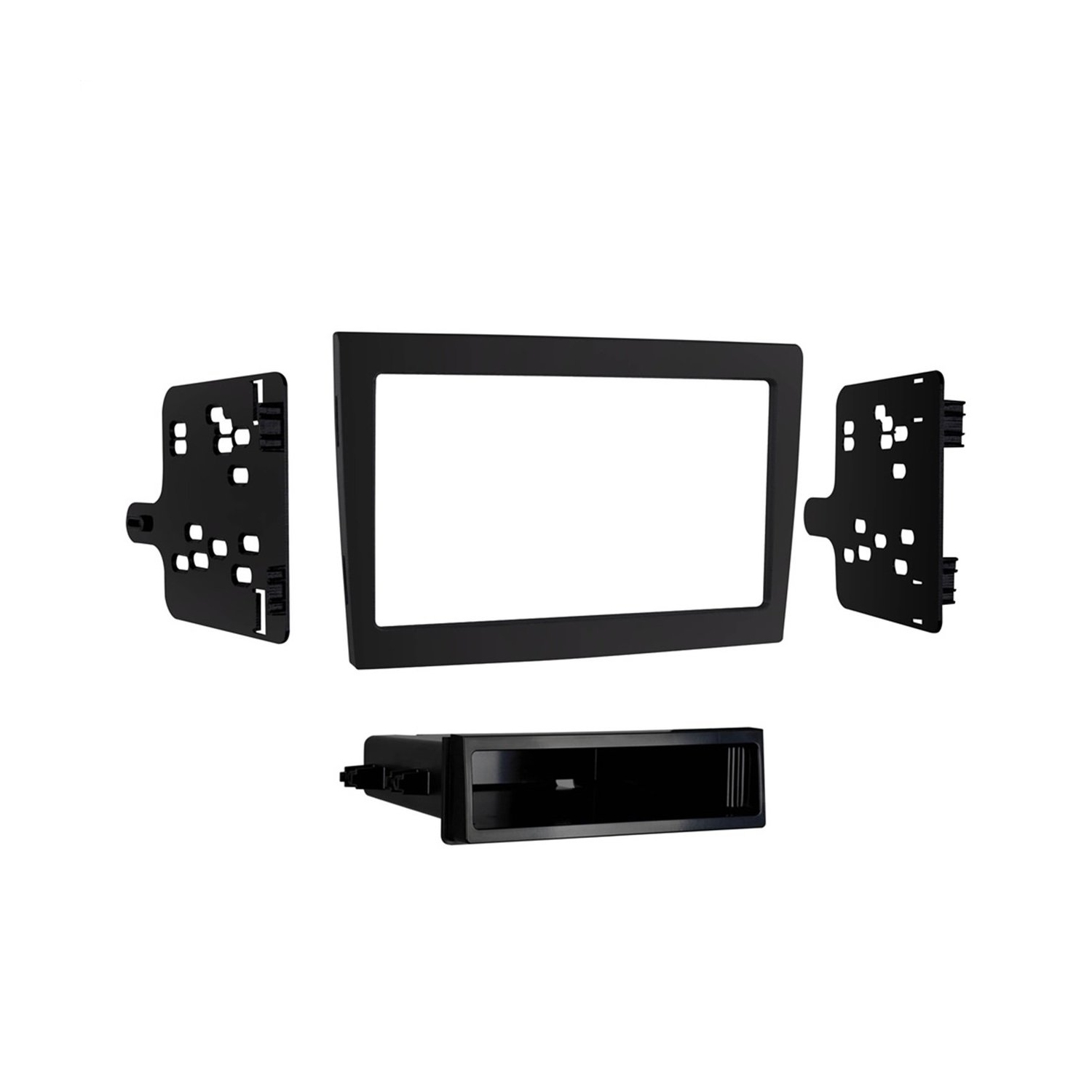 Metra 99-9606B Single/Double DIN Dash Kit for Select 2005-2012 Porsche 997 Vehicles
