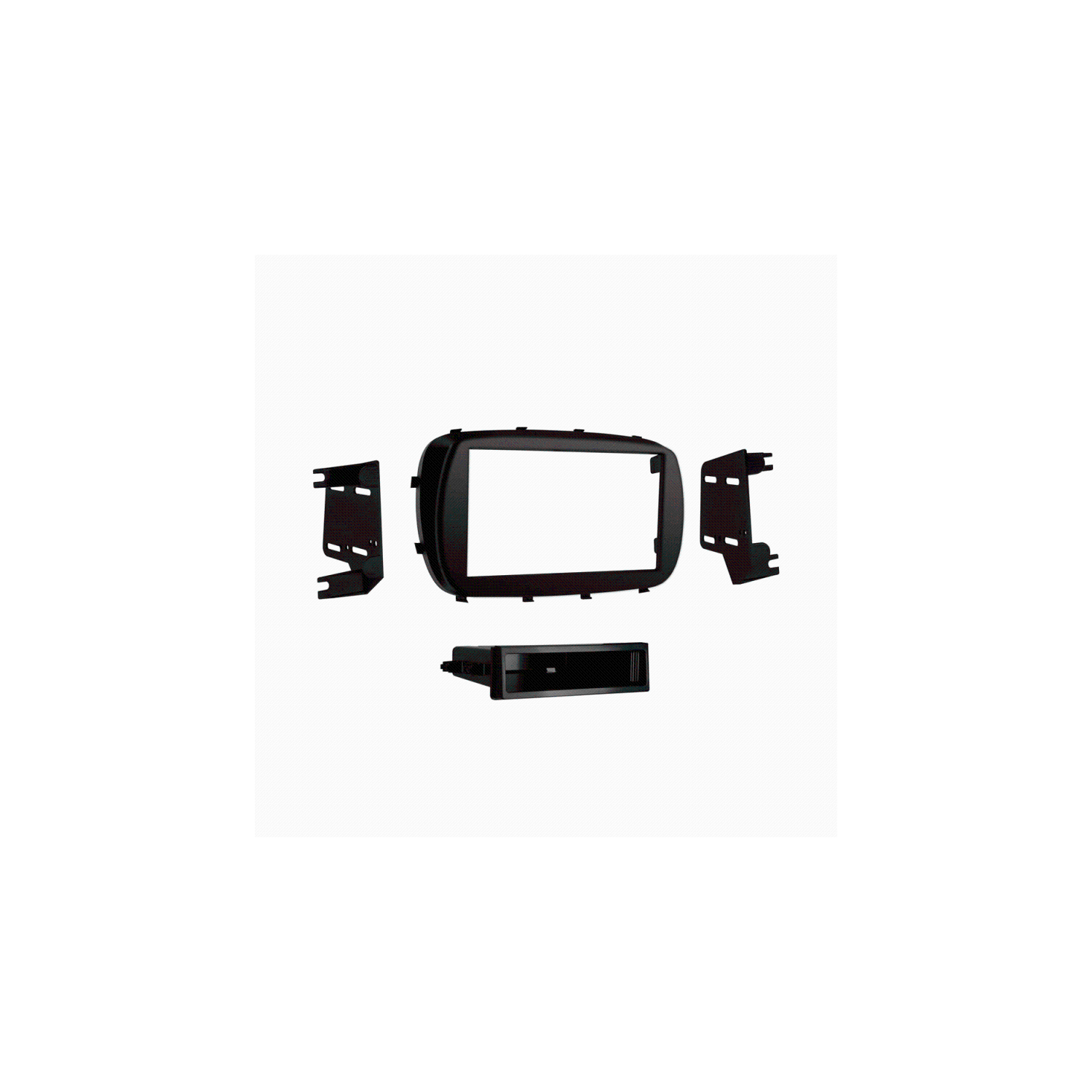 Metra 99-6535B Single DIN Dash Kit for Select 2016-Up Fiat 500X Vehicles