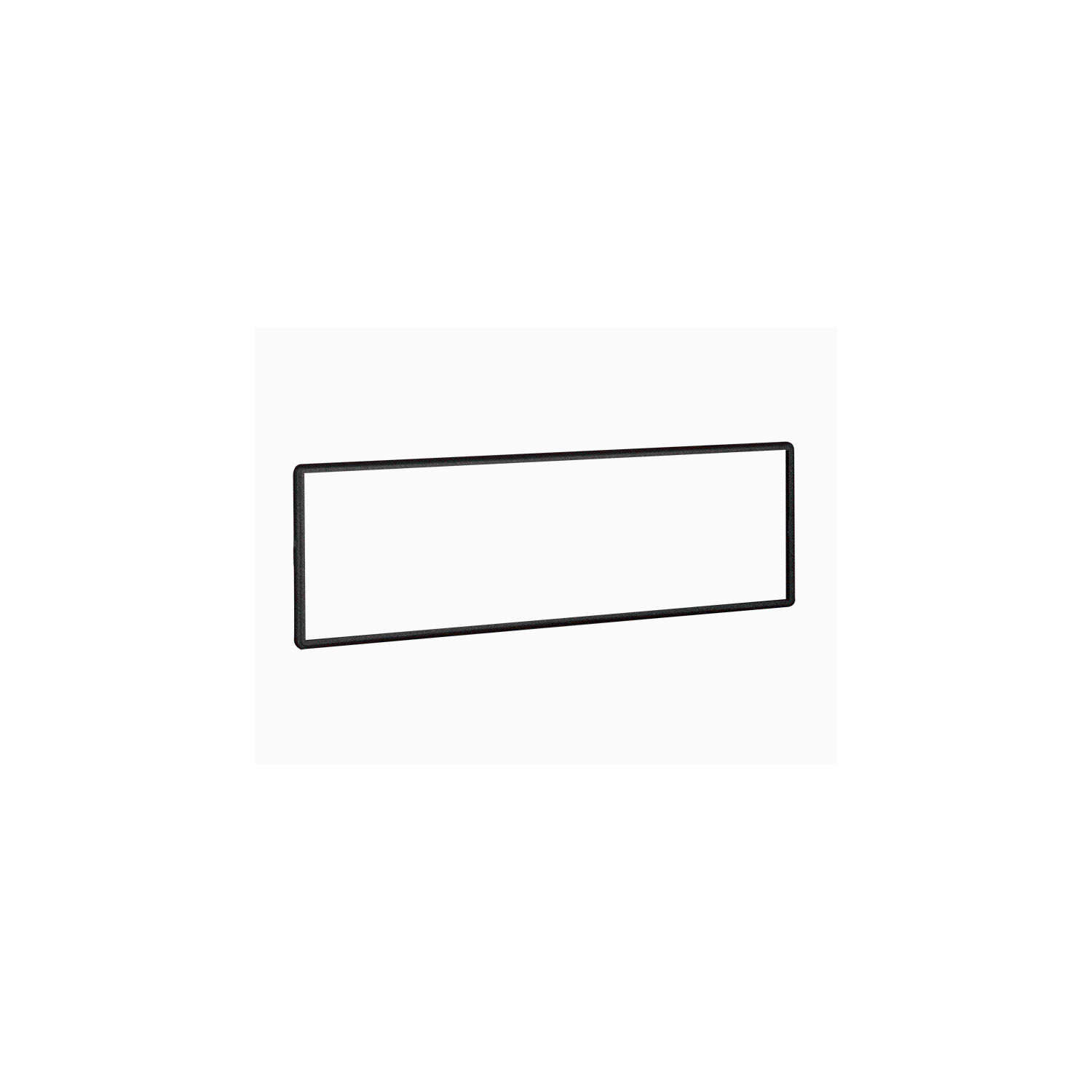 Metra 89-30-0125 Universal Single DIN 1/8" Trim Border