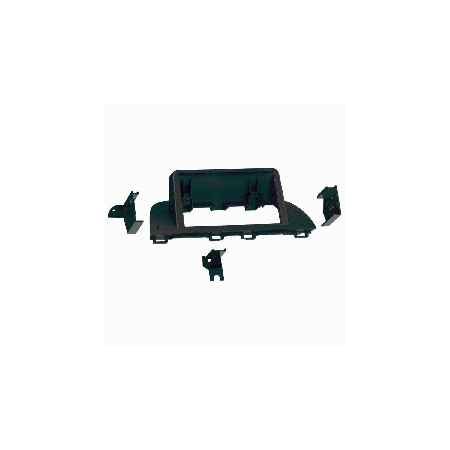 Metra 95-7526B Double DIN Black Stereo Dash Kit