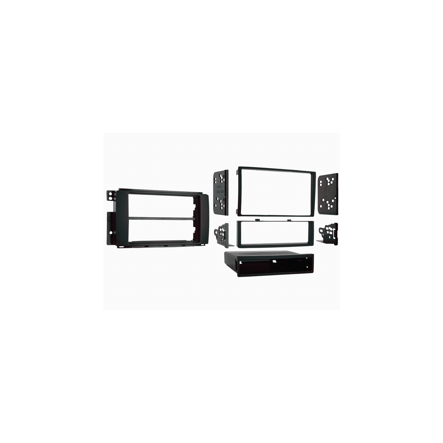 Metra 99-8715 Double DIN or Single DIN Installation Dash Kit for 2008-up SMART for Two