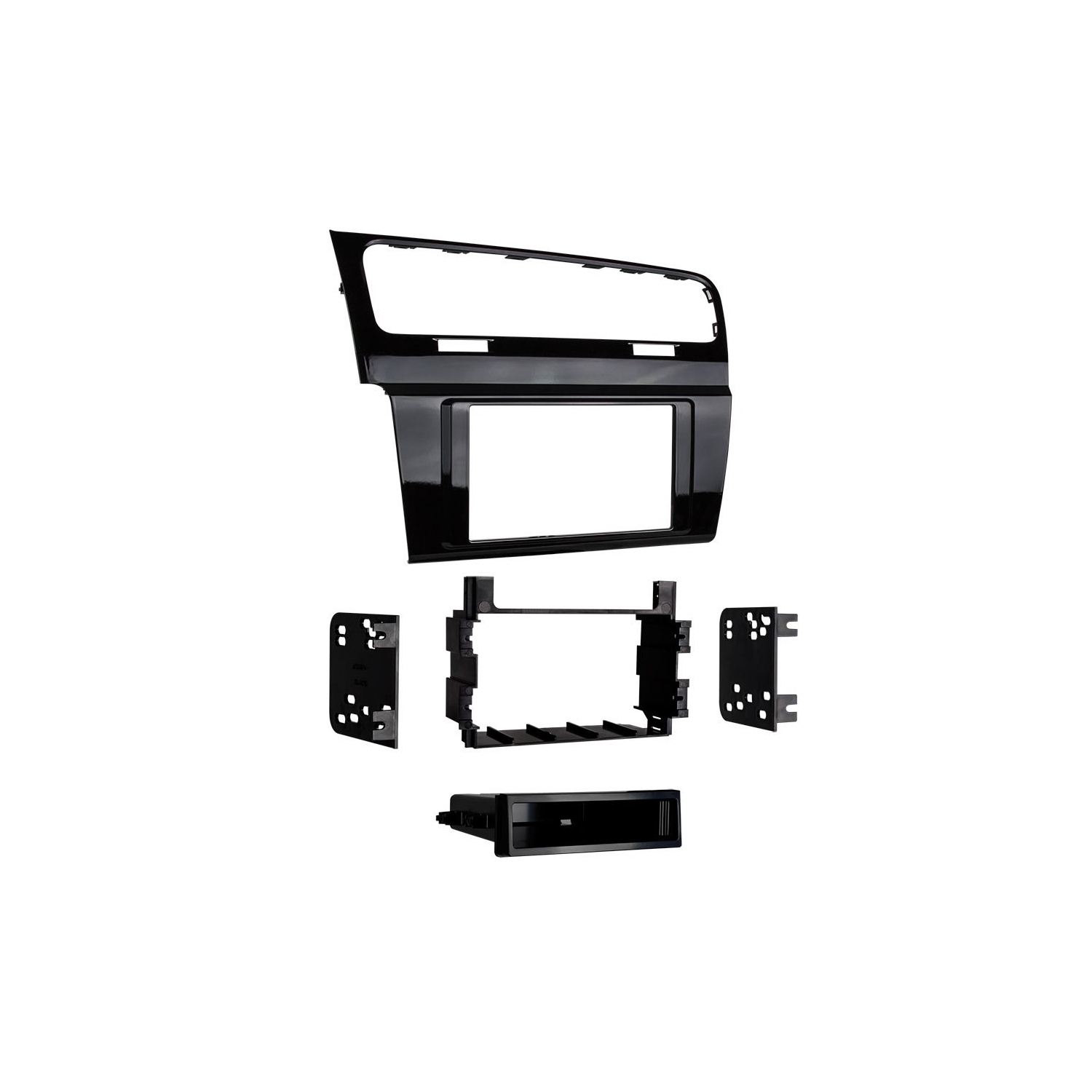 Metra 99-9013HG Single/Double DIN Dash Kit for 2015 - Up Volkswagen Golf
